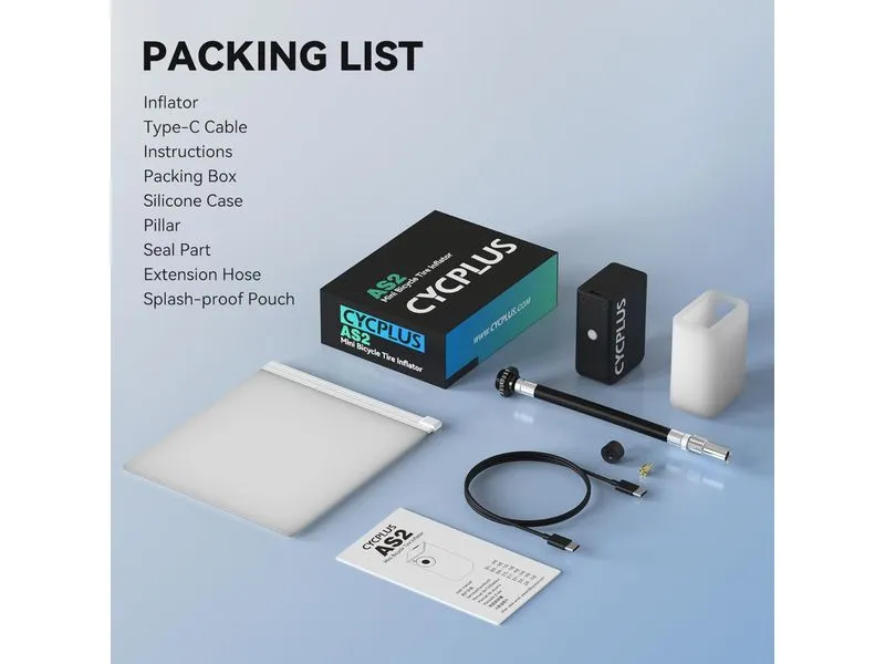 CYCPLUS Minipumpe CYC AS2 Black