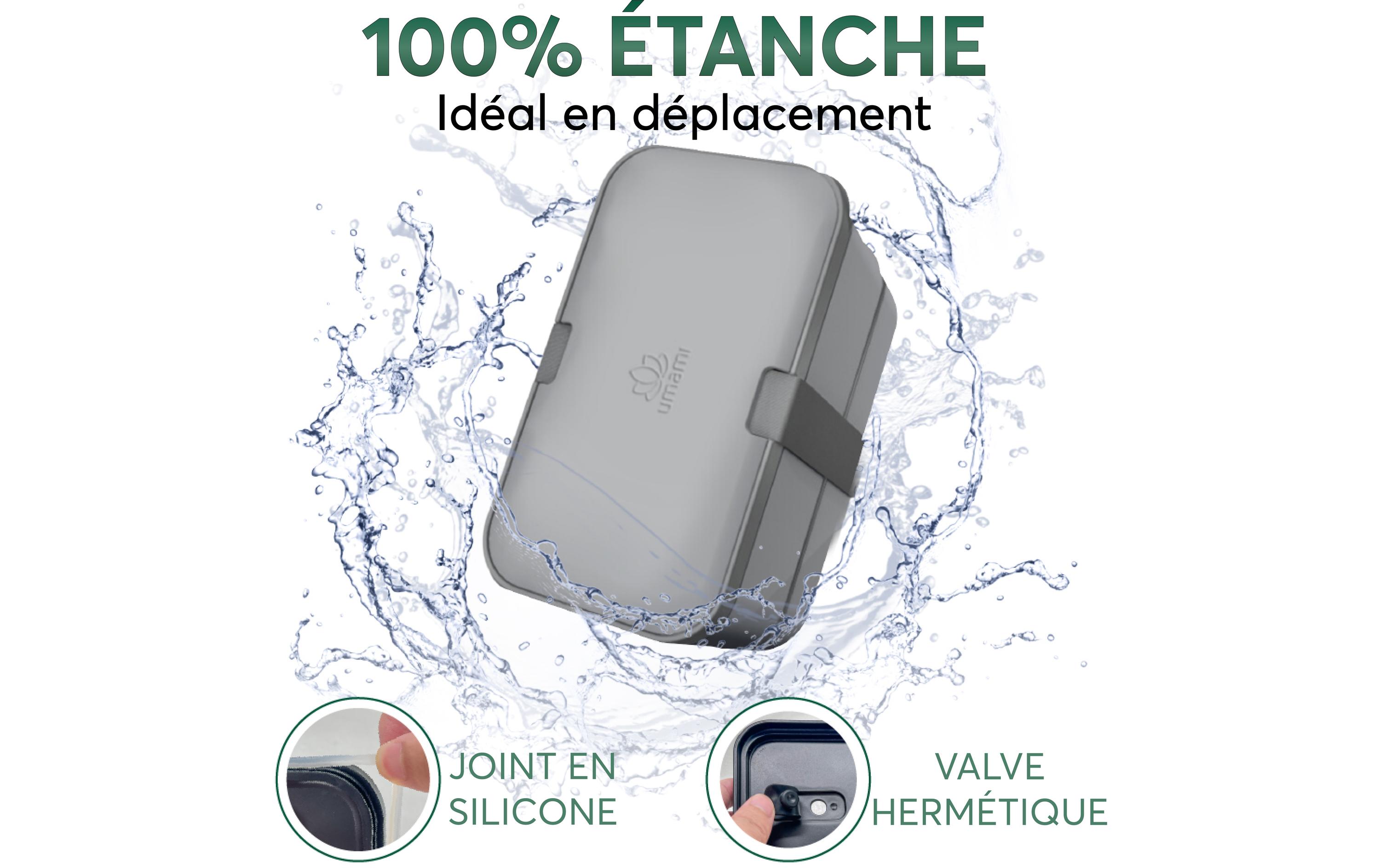 Umami Lunchbox Nestable L Carbon Gray