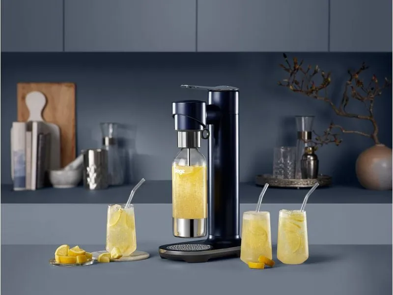 Sage Wassersprudler the InFizz Fusion Brushed Stainless Steal Sage Wassersprudler the InFizz Fusion Brushed Stainless Steal