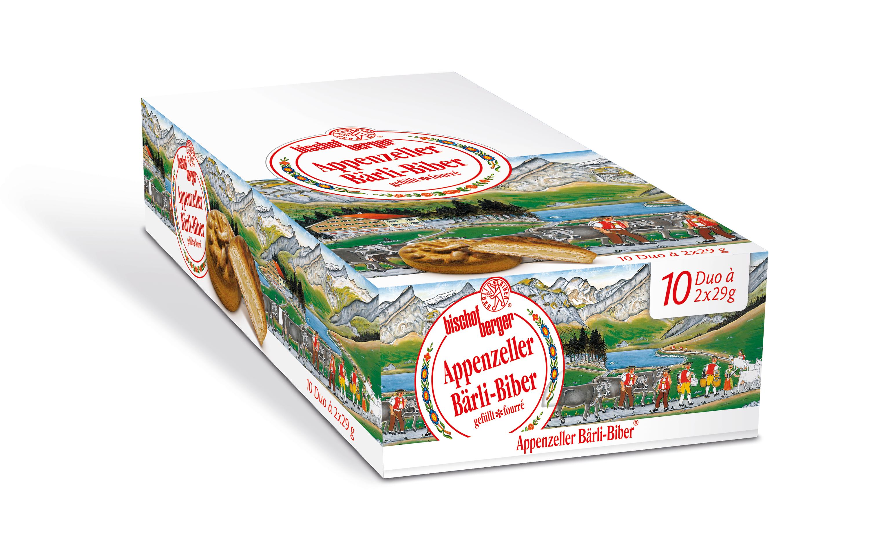 Bischofberger Gebäck Appenzeller Bärli – Biber 580 g Bischofberger Gebäck Appenzeller Bärli – Biber 580 g