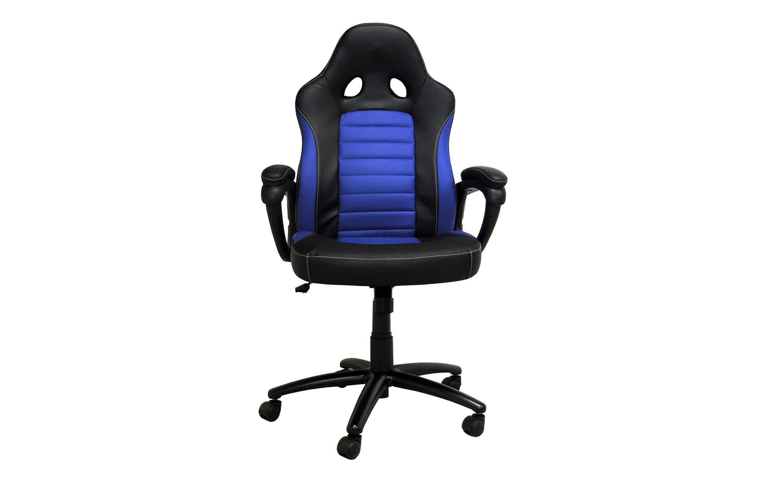 Racing Chairs Gaming-Stuhl CL-RC-BBL Blau/Schwarz Racing Chairs Gaming-Stuhl CL-RC-BBL Blau/Schwarz