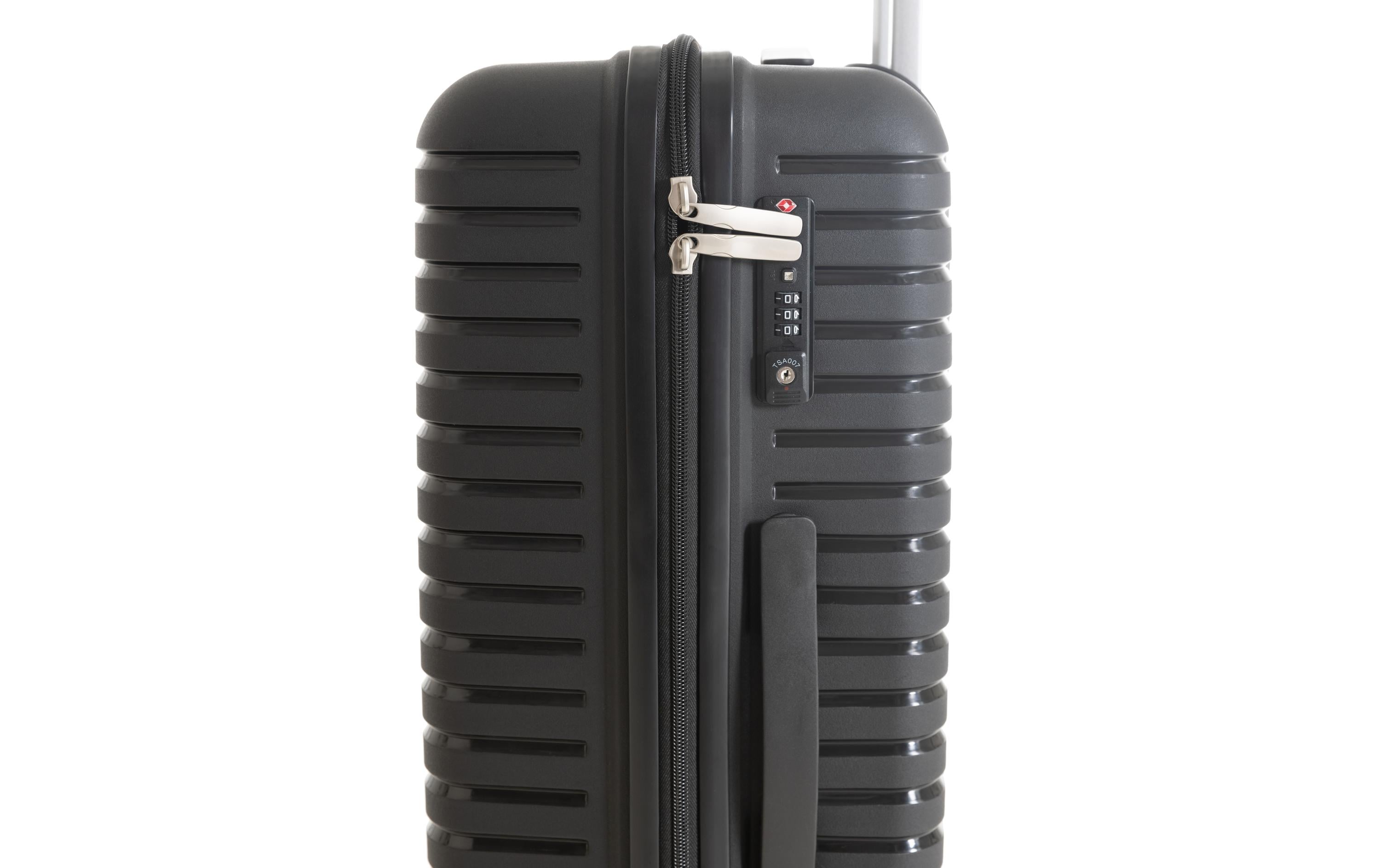 KOOR Reisekoffer Manila 40 L, Schwarz