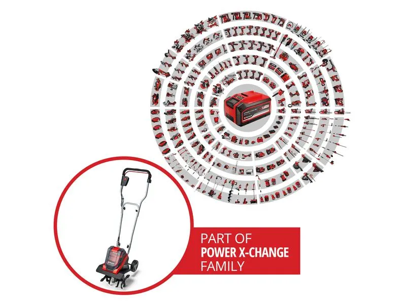 Einhell Akku-Bodenhacke GE-CR 30 Li – Solo