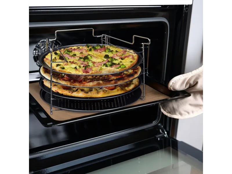 relaxdays Pizzablech Pizzablech 32 cm x 32 cm relaxdays Pizzablech Pizzablech 32 cm x 32 cm