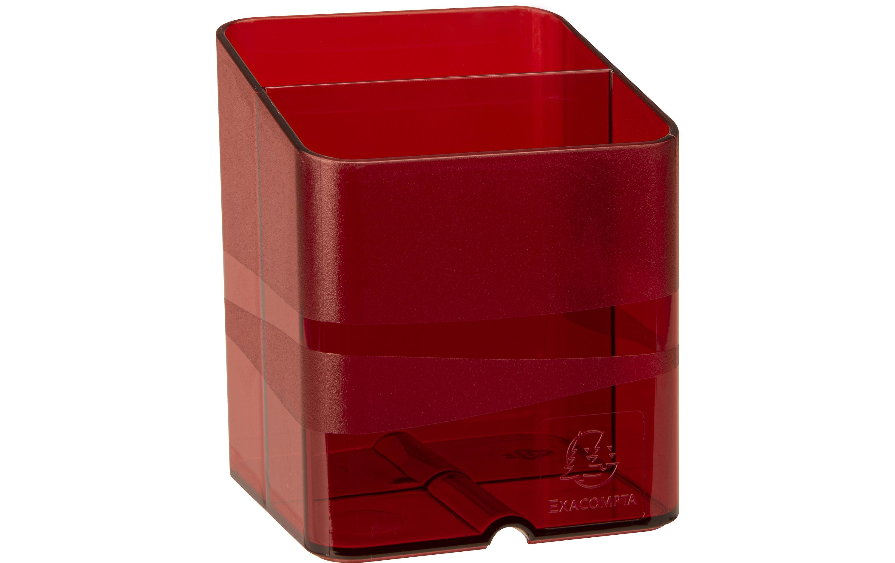 Exacompta Stiftehalter Pen-Cube Rot