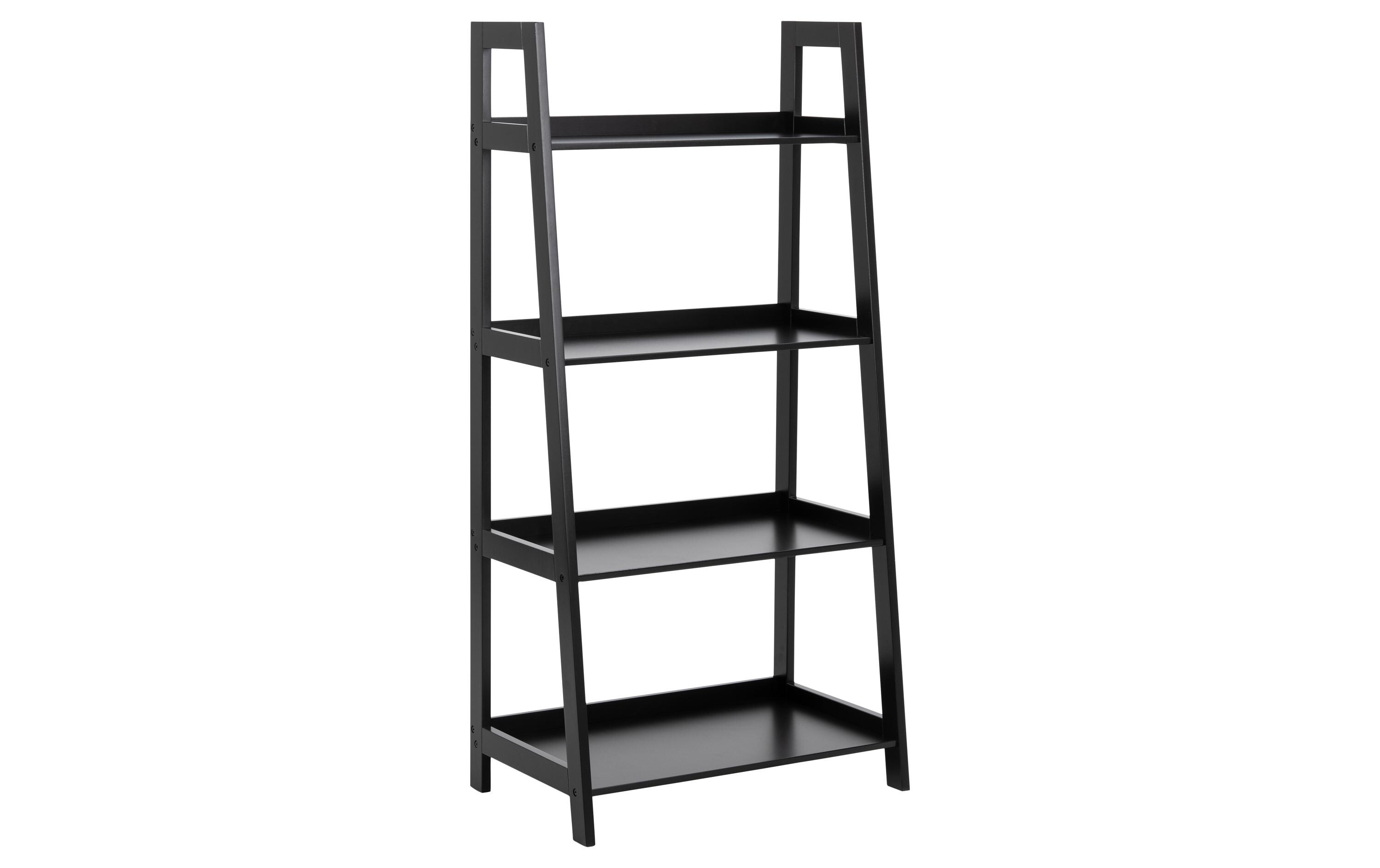 AC Design Regal Wally 63 x 40 x 130 cm, Schwarz