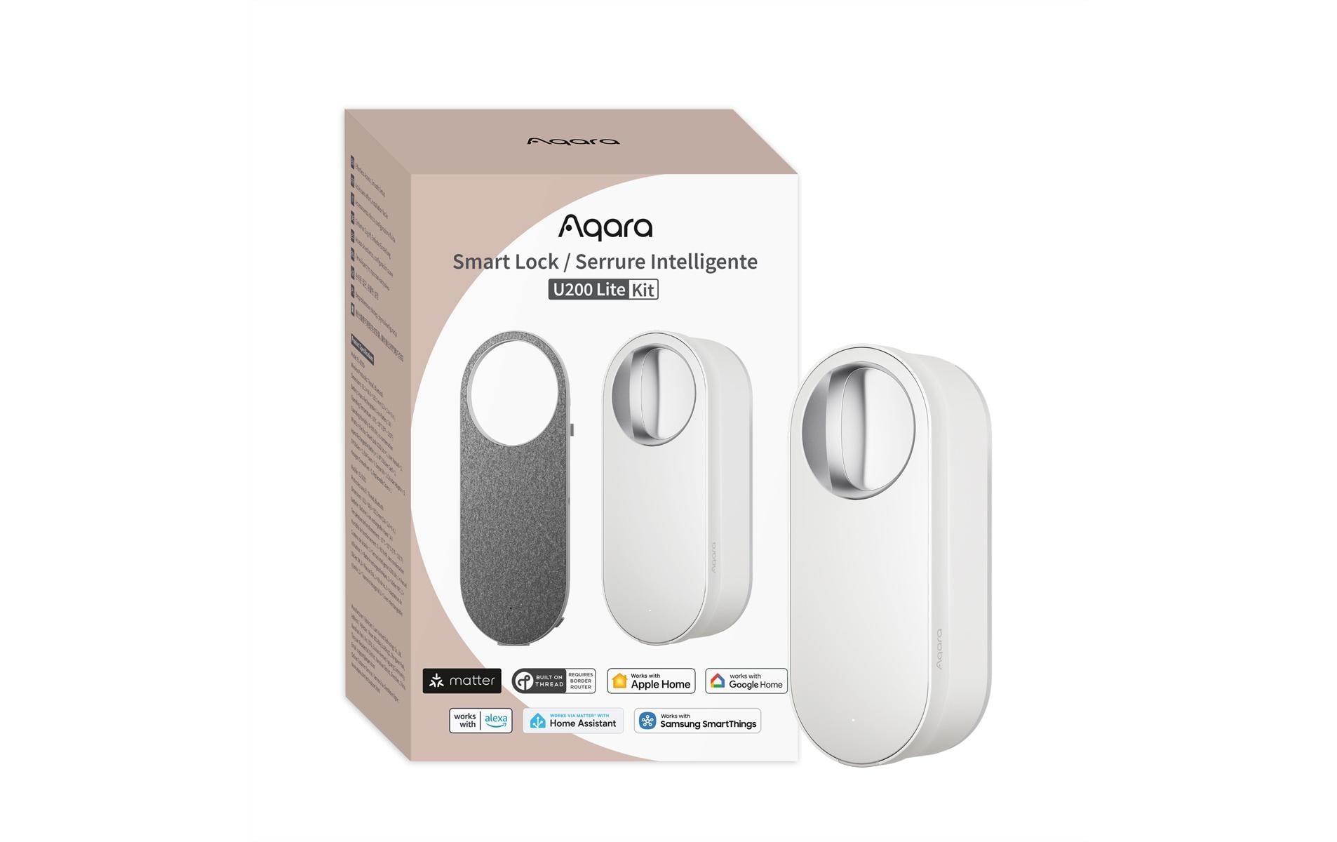 Aqara Smartes Türschloss U200 Lite Kit, Weiss Aqara Smartes Türschloss U200 Lite Kit, Weiss