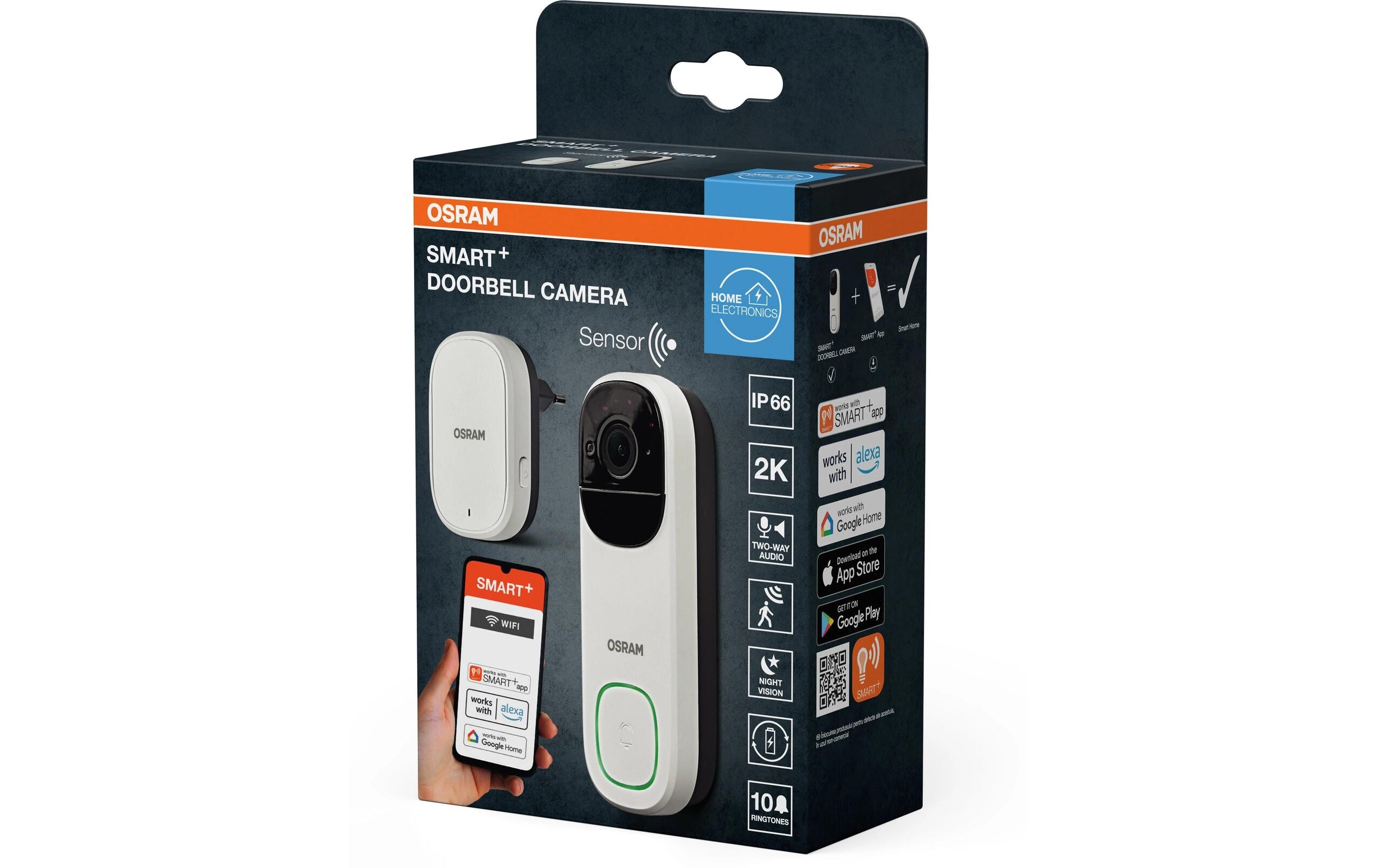 OSRAM SMART+ Outdoor Doorbell Weiss