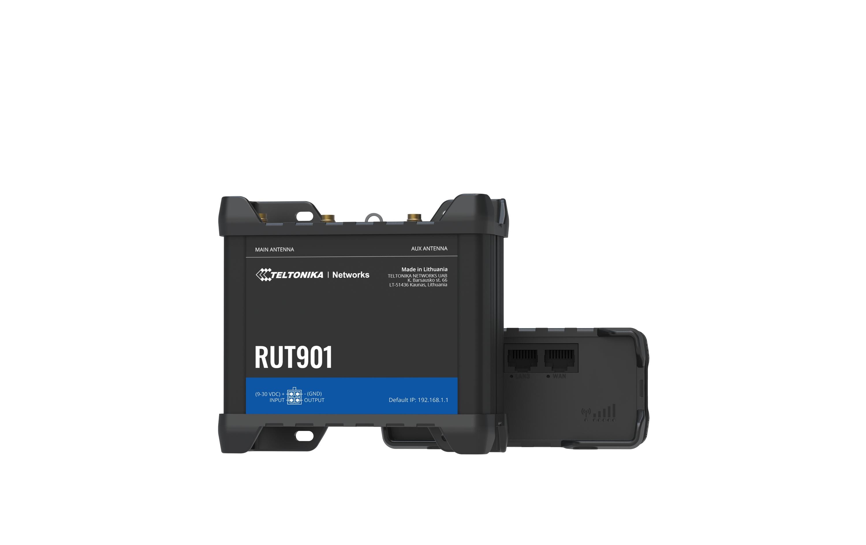Teltonika LTE-Industrierouter RUT901 Teltonika LTE-Industrierouter RUT901