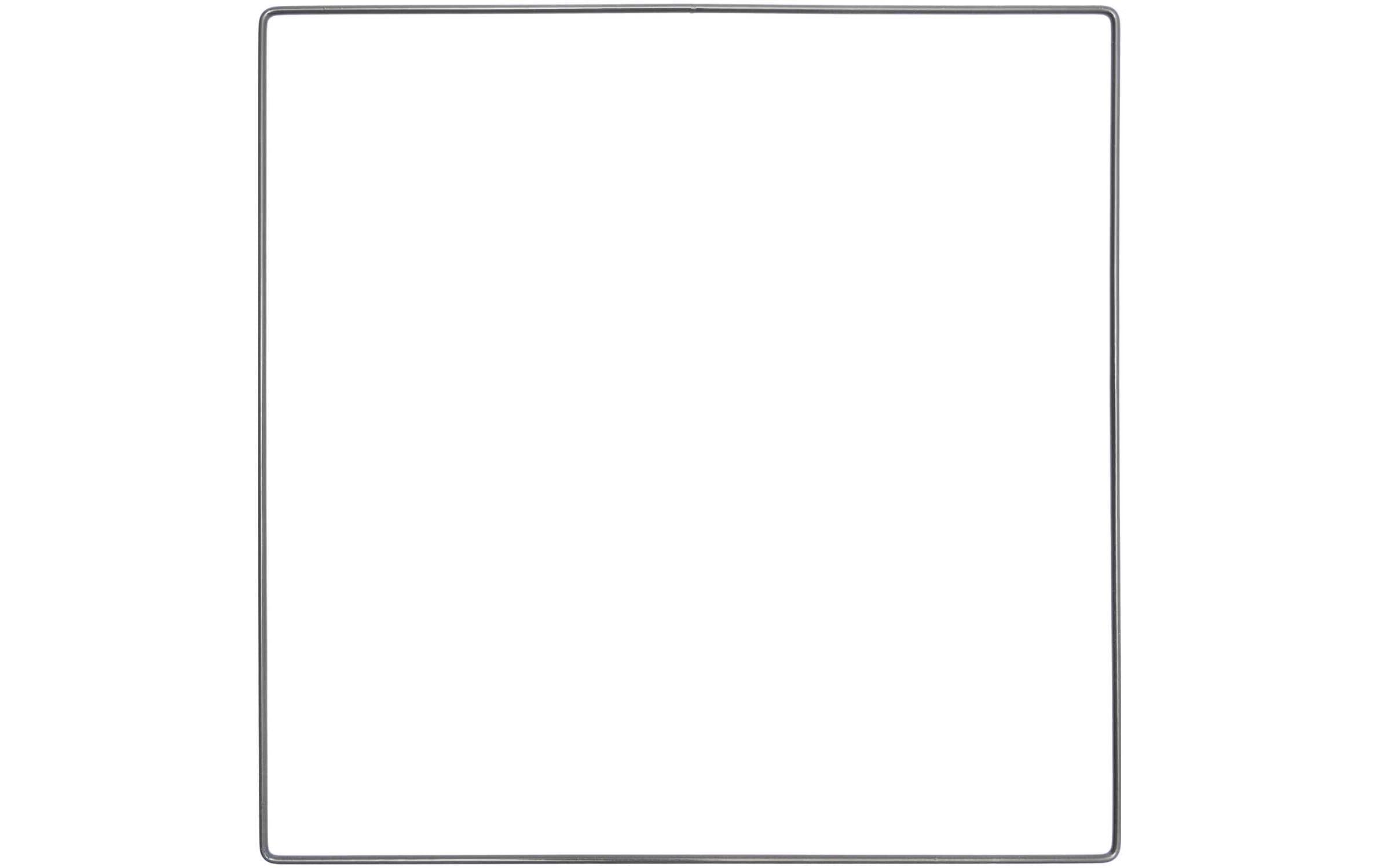 Rico Design Metallquadrat 30 cm Anthrazit 1 Stück Rico Design Metallquadrat 30 cm Anthrazit 1 Stück