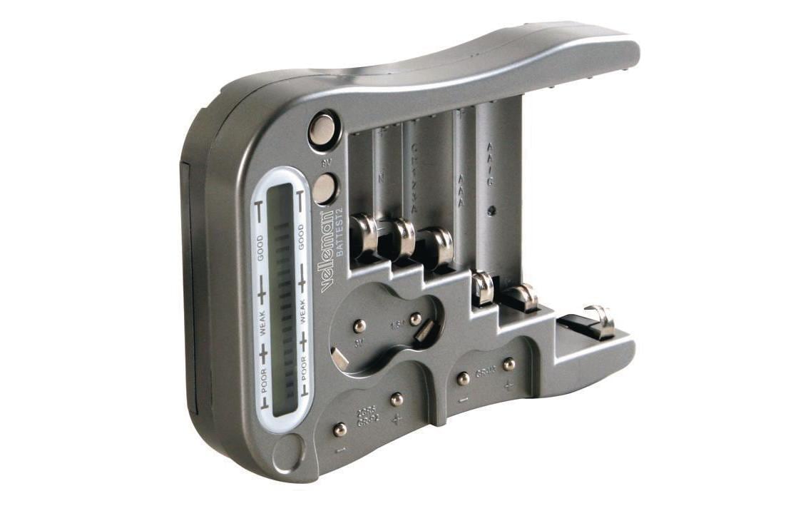 Velleman Batterietester im Taschenformat