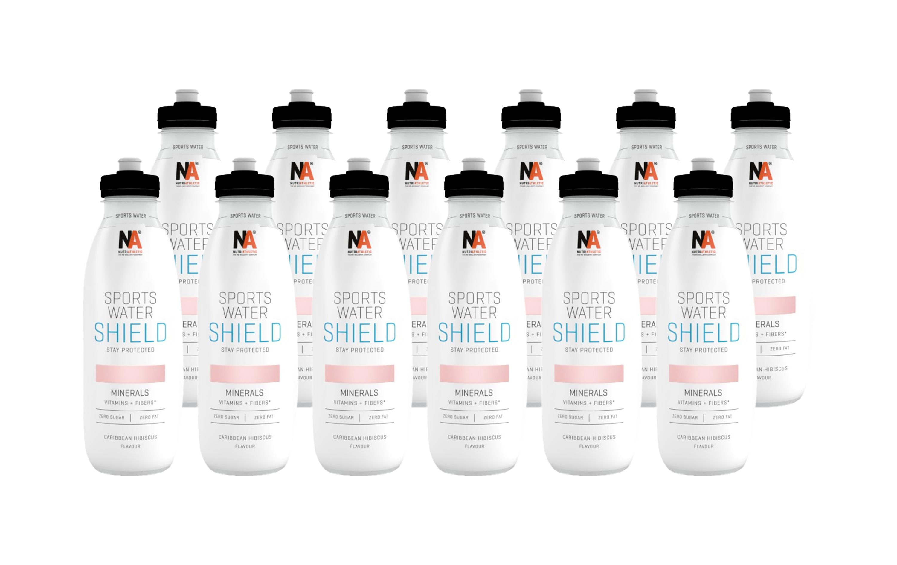 NUTRIATHLETIC Sportgetränk Sports Water Shield 12 x 500 ml