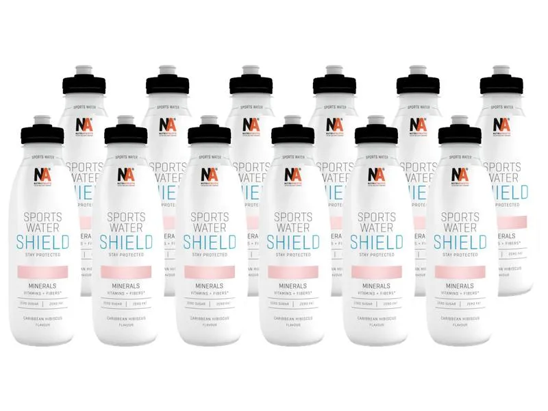 NUTRIATHLETIC Sportgetränk Sports Water Shield 12 x 500 ml NUTRIATHLETIC Sportgetränk Sports Water Shield 12 x 500 ml