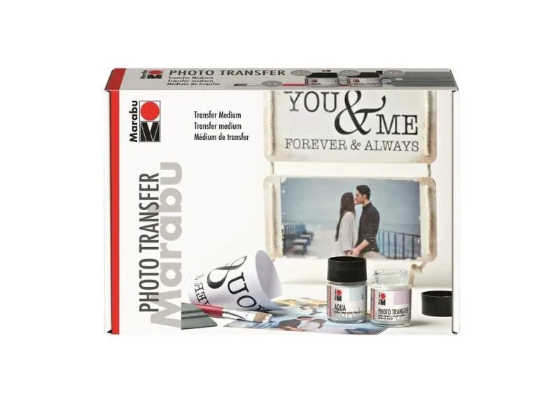 Marabu Photo Transfer Medium Set Volumen: 100