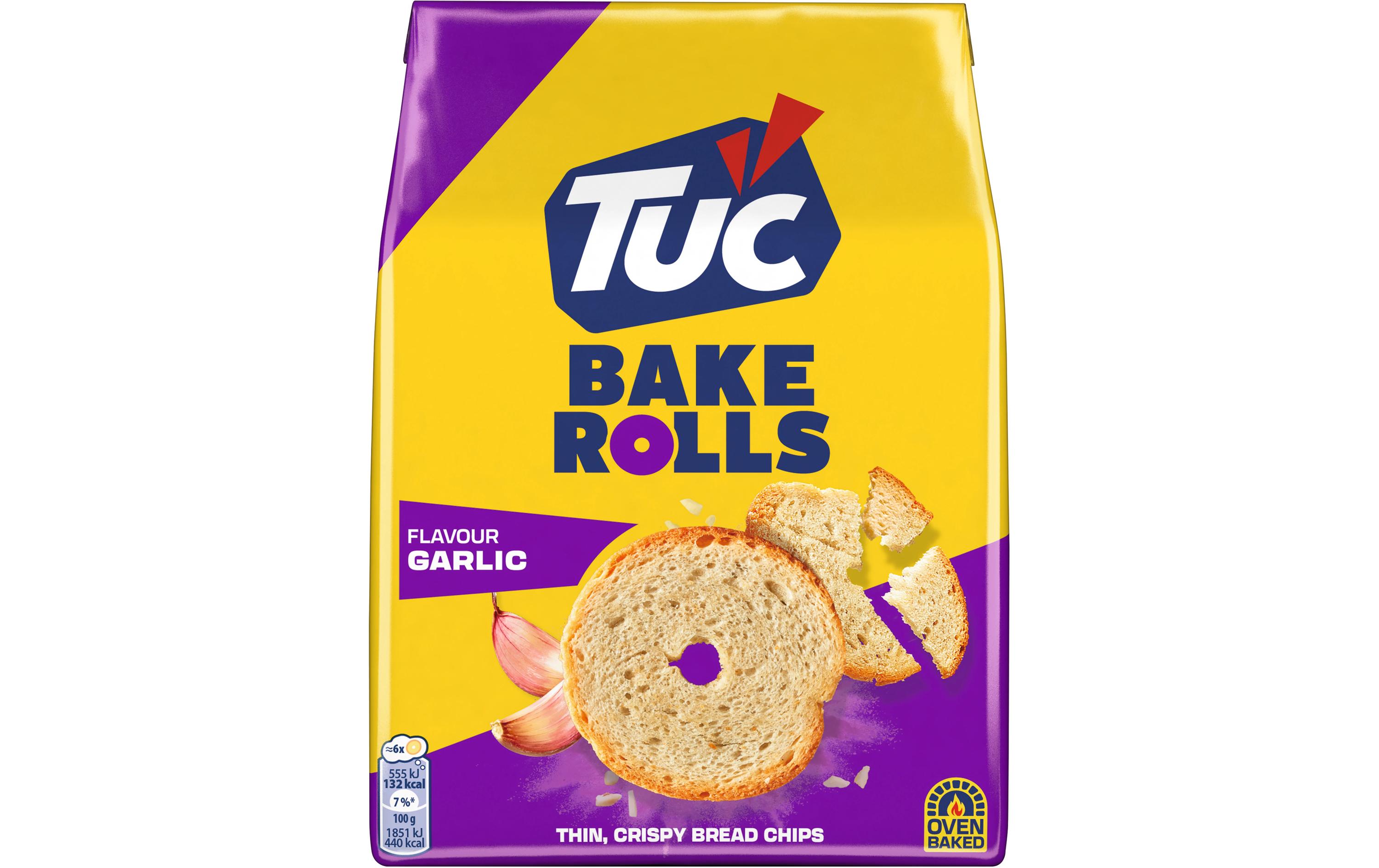 LU TUC Bake Rolls Garlic 150 g