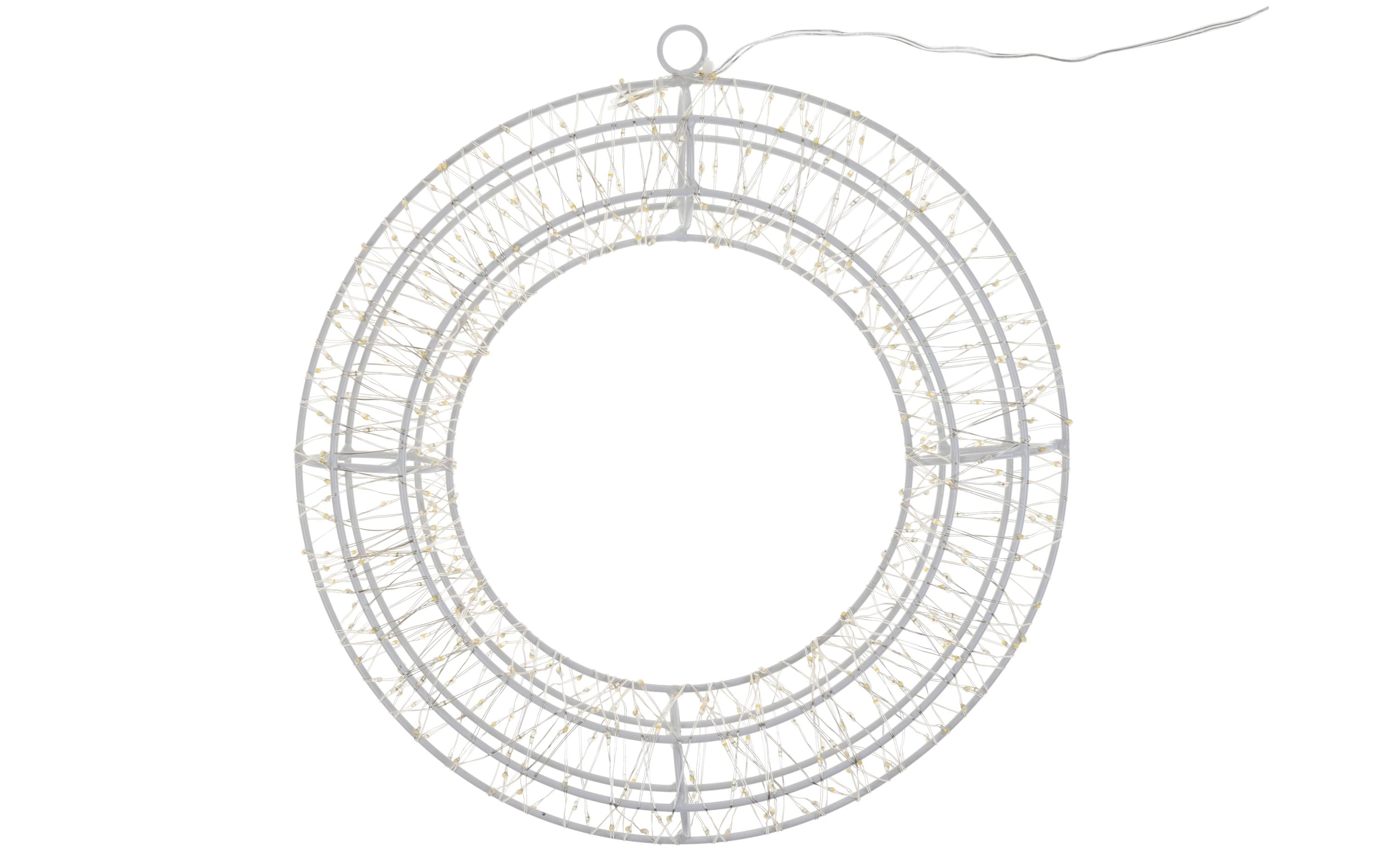COCON LED-Ring 3D, Metall, Ø 30 cm