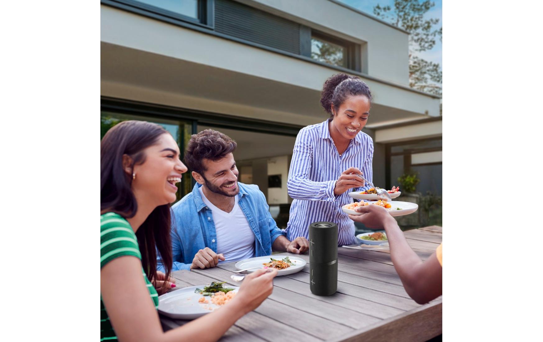 Hama Bluetooth-Lautsprecher Twin 4.0 Schwarz