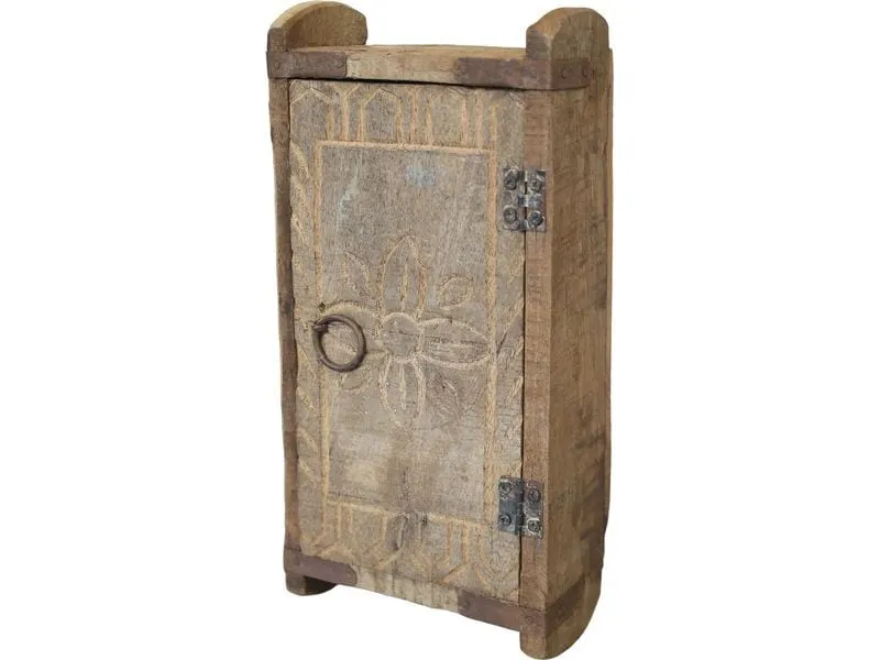 Chic Antique Wandschrank Grimaud aus Backsteinform Nature Chic Antique Wandschrank Grimaud aus Backsteinform Nature