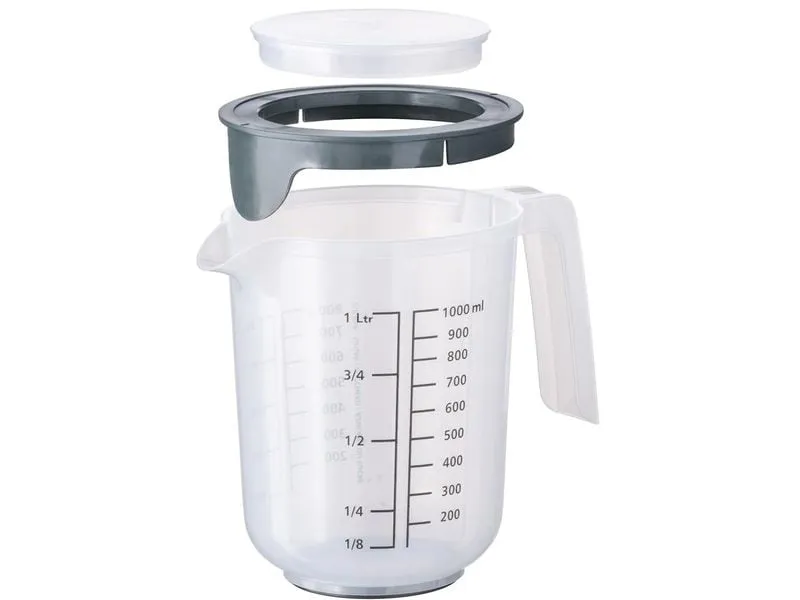 APS Rührbecher mit Deckel MIXUP 1 l, Transparent APS Rührbecher mit Deckel MIXUP 1 l, Transparent
