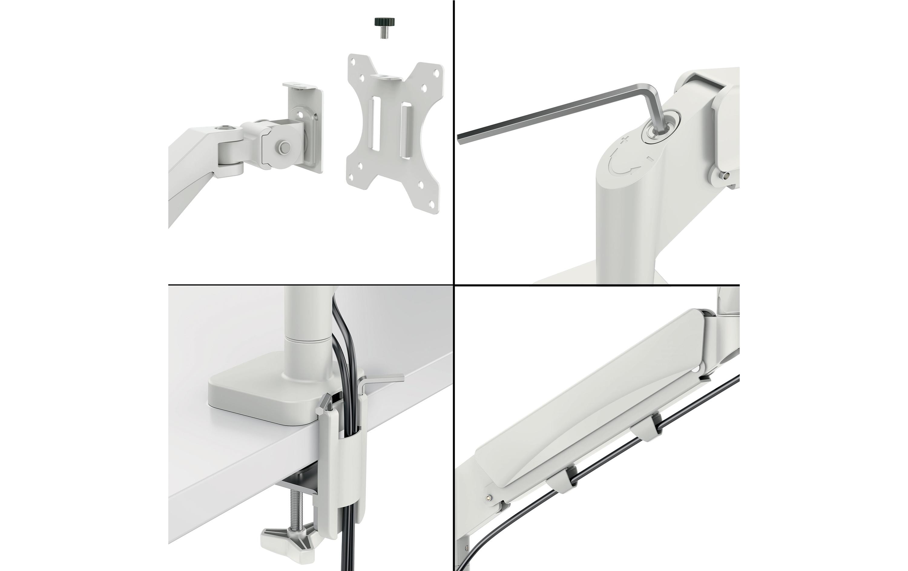 Leitz Tischhalterung Ergo Dual Dual Monitorarm