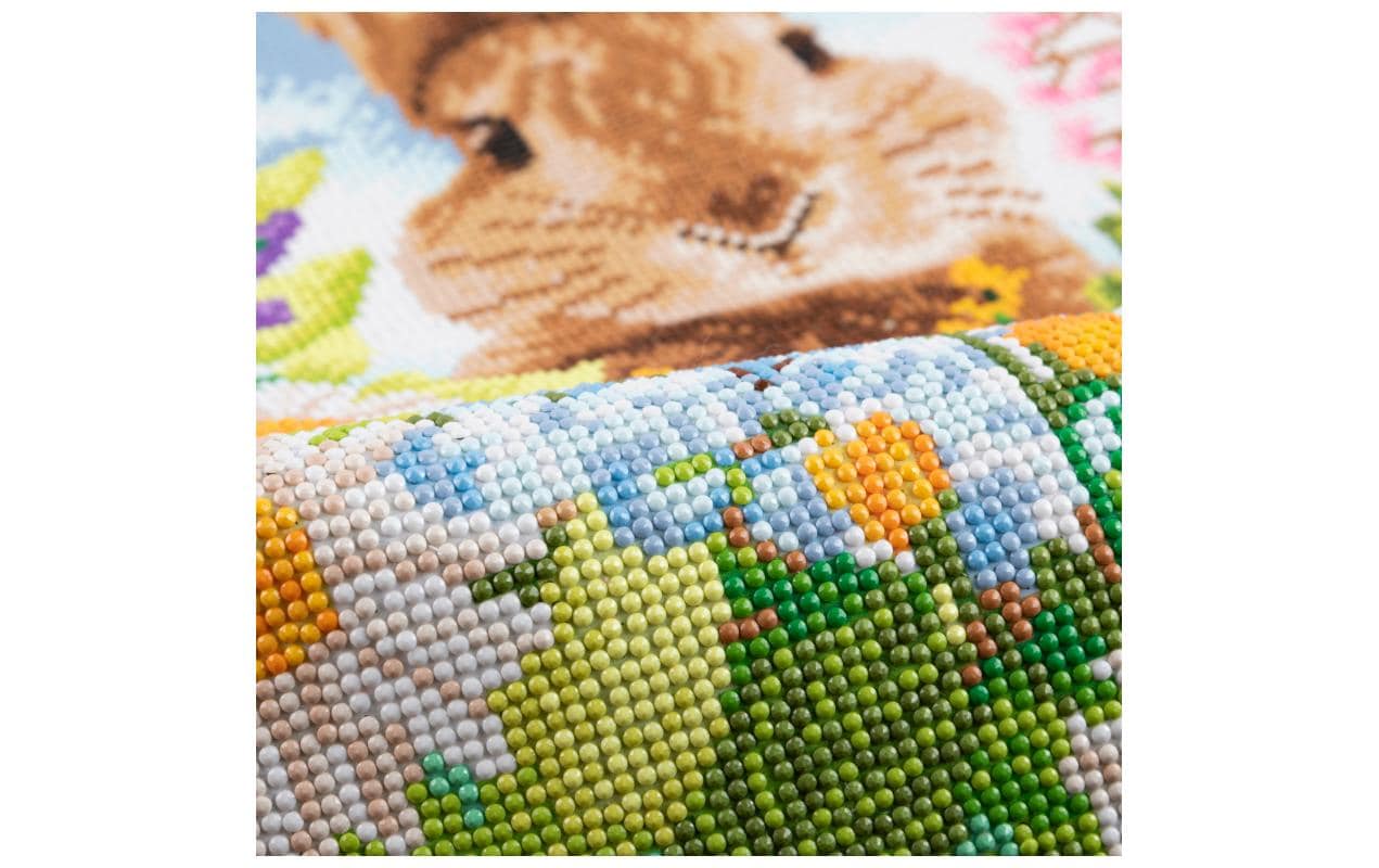 CRAFT Buddy Bastelset Crystal Art Scroll Spring Awakening 35 x 45 cm CRAFT Buddy Bastelset Crystal Art Scroll Spring Awakening 35 x 45 cm