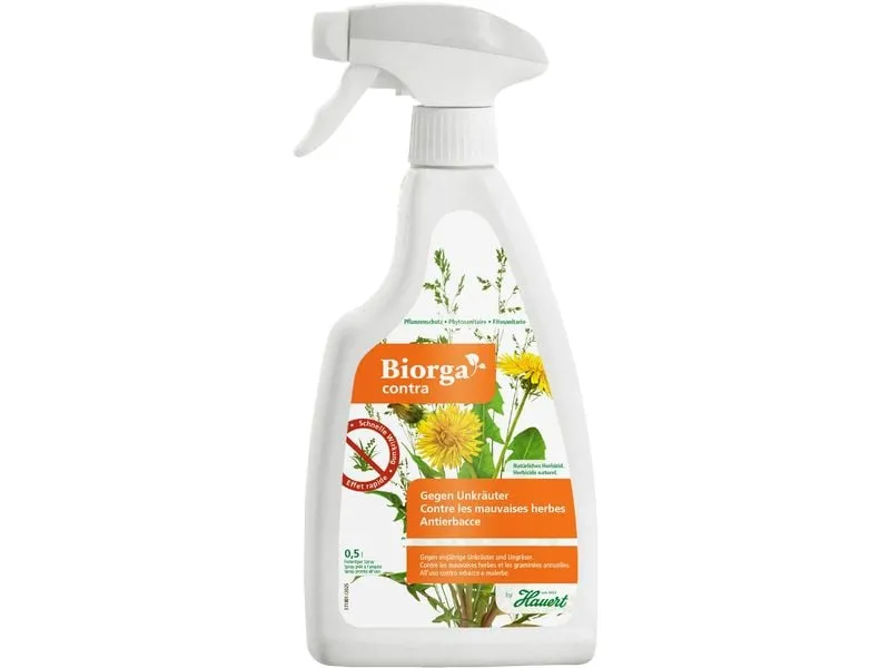 Hauert Herbizid Biorga Contra Spray gegen Unkräuter 500 ml