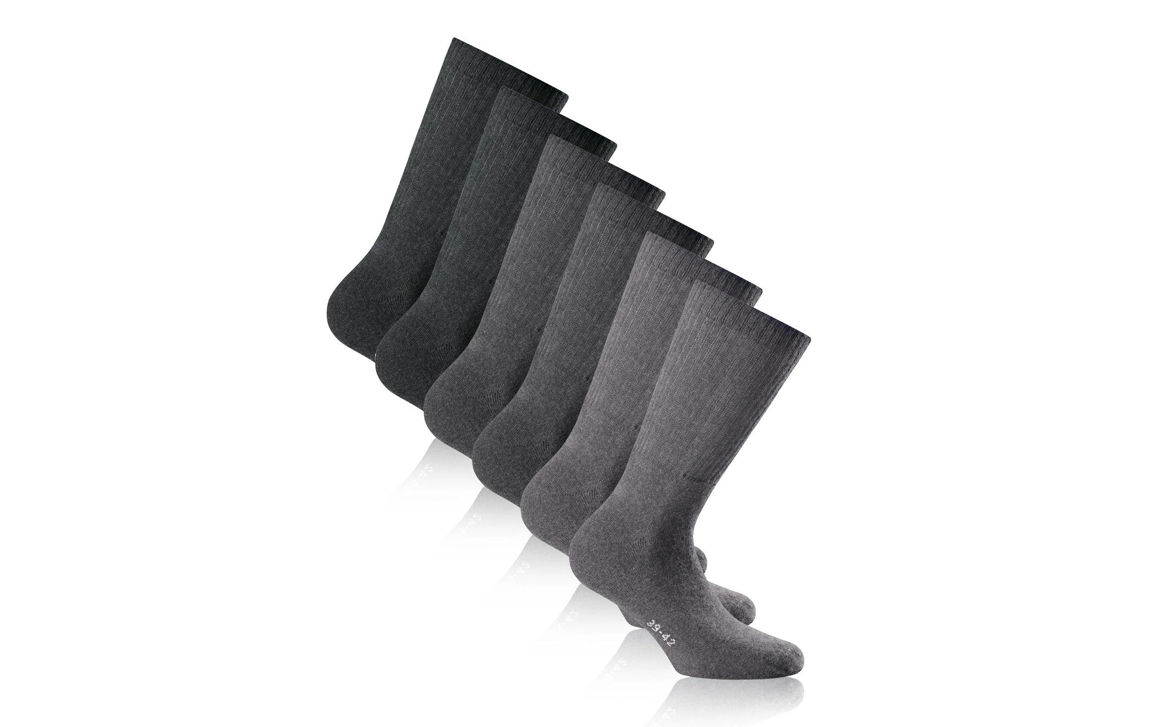 Rohner Socks Sportsocken Grau 3er-Pack