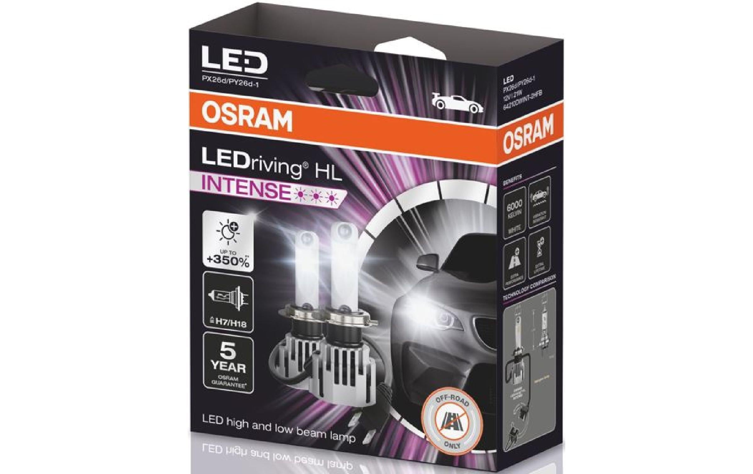 OSRAM LEDriving Off-Road LED Intense H7/H18/12V/21W PKW