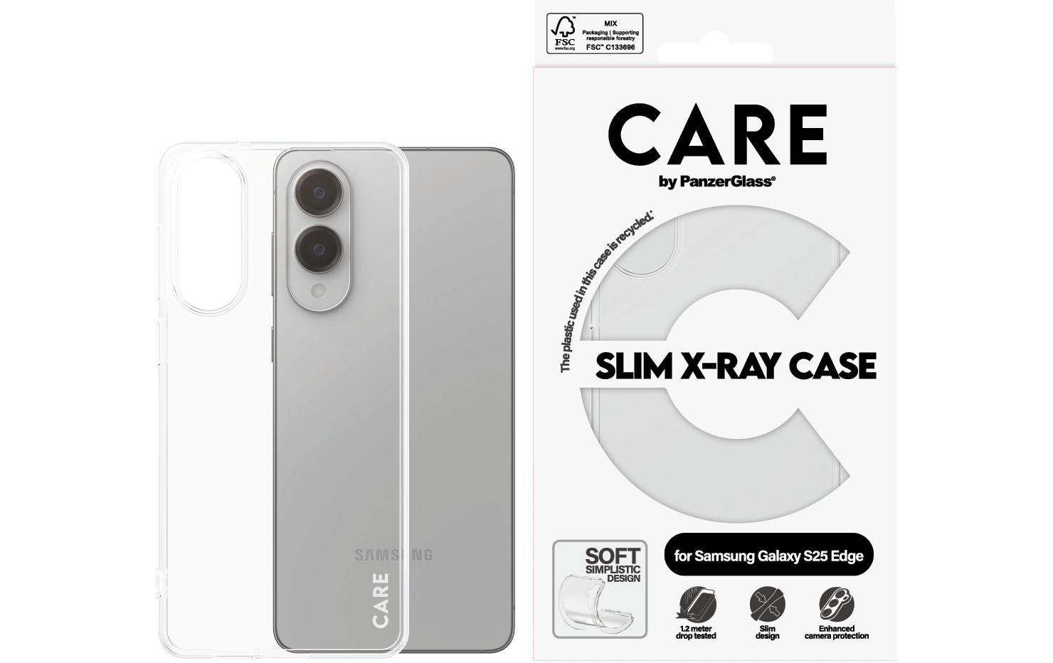 CARE Back Cover Fashion X-Ray Soft Basic Transparent