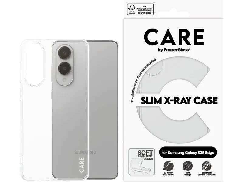 CARE Back Cover Fashion X-Ray Soft Basic Transparent