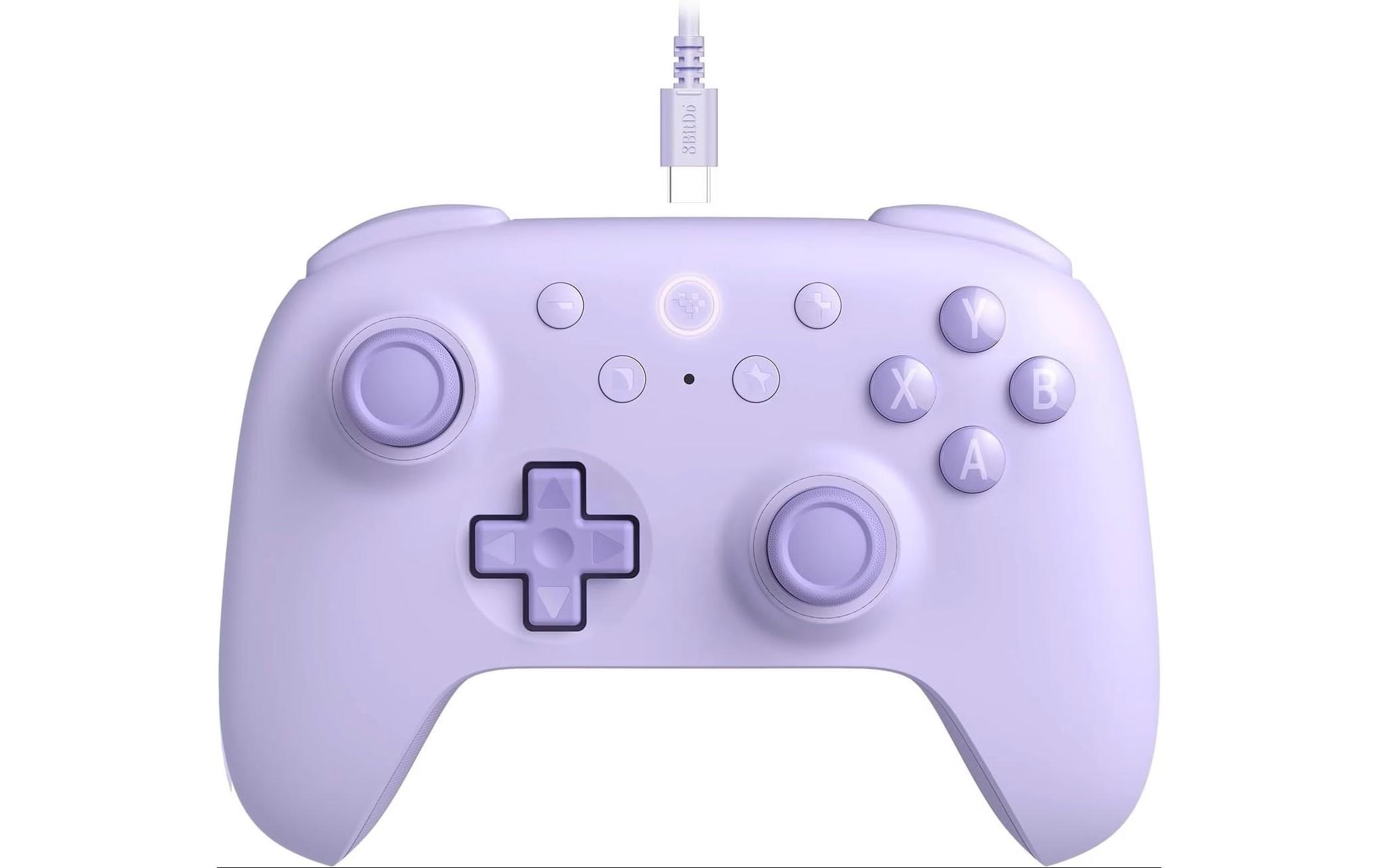 8bitdo Controller Ultimate 2C Wired PC/Android Lila