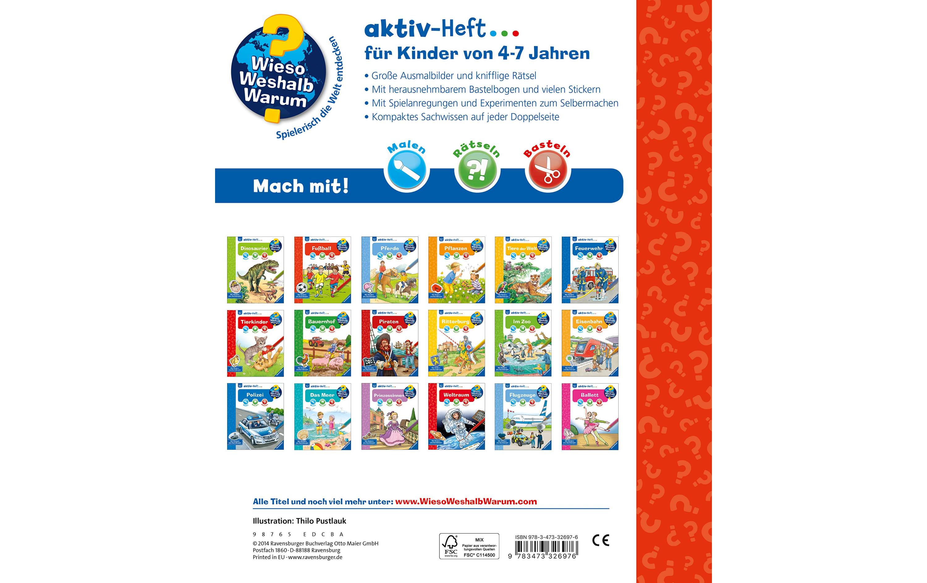 Ravensburger Kinder-Sachbuch WWW Aktiv-Heft Fussball Ravensburger Kinder-Sachbuch WWW Aktiv-Heft Fussball