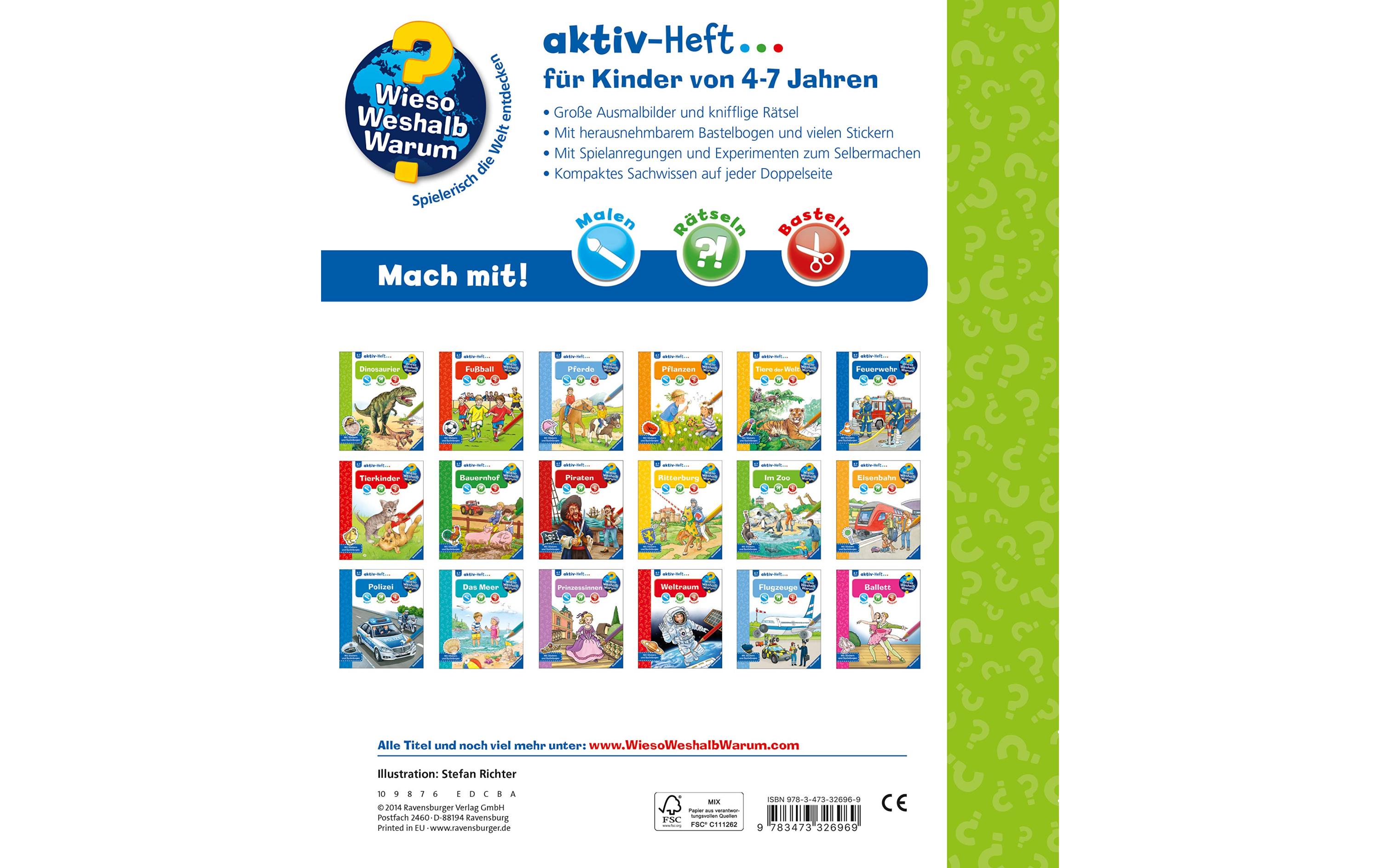 Ravensburger Kinder-Sachbuch WWW aktiv-Heft Dinosaurier Ravensburger Kinder-Sachbuch WWW aktiv-Heft Dinosaurier