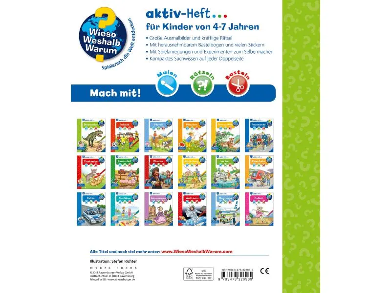 Ravensburger Kinder-Sachbuch WWW aktiv-Heft Dinosaurier Ravensburger Kinder-Sachbuch WWW aktiv-Heft Dinosaurier