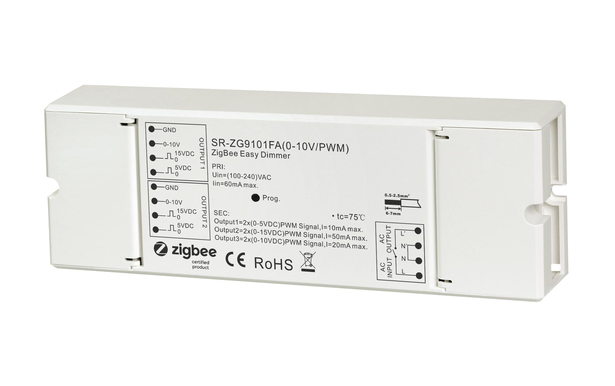 Sunricher ZigBee to 0-10 V/PWM Controller Hue kompatibel