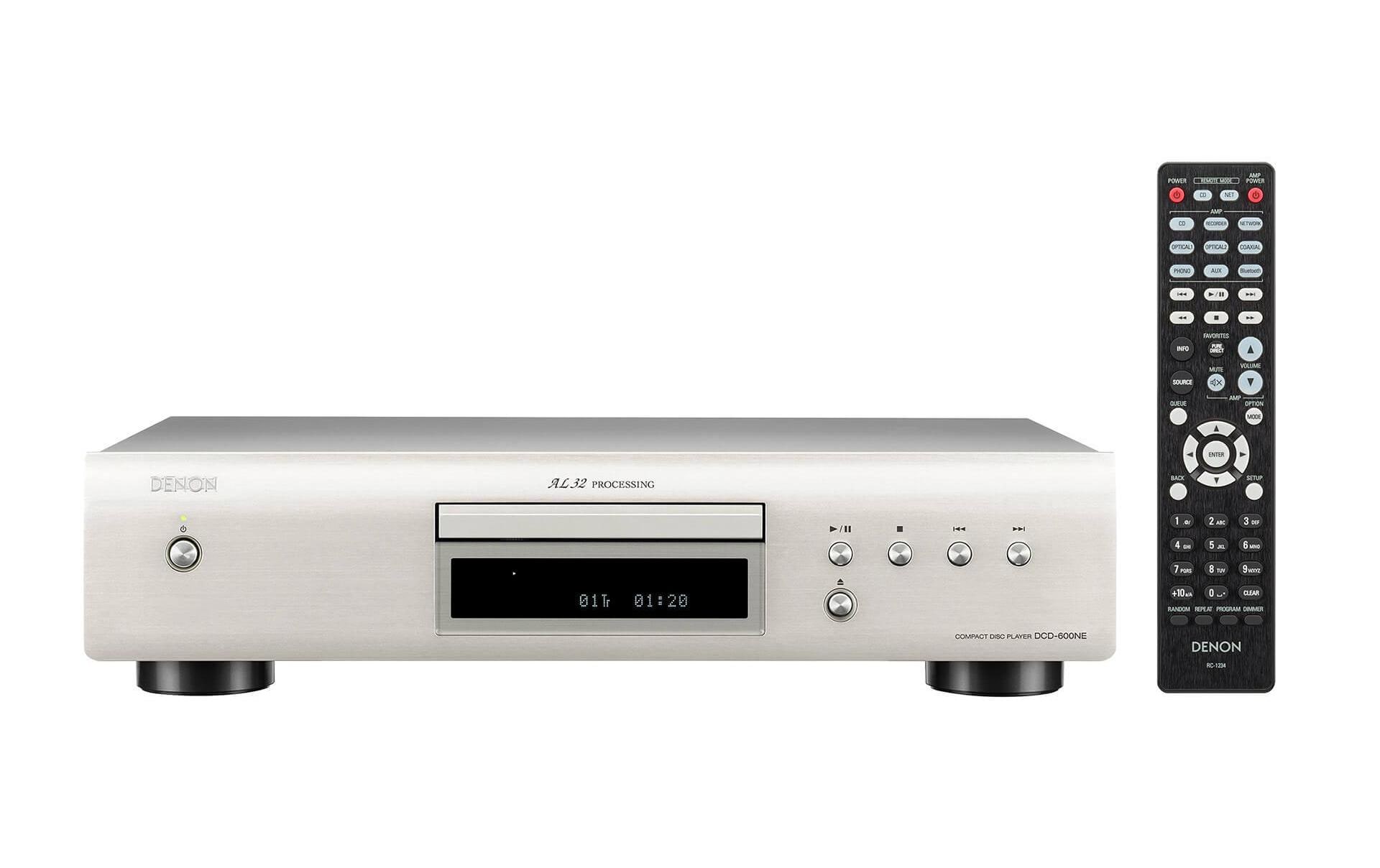 Denon CD-Player DCD-600NE Silber