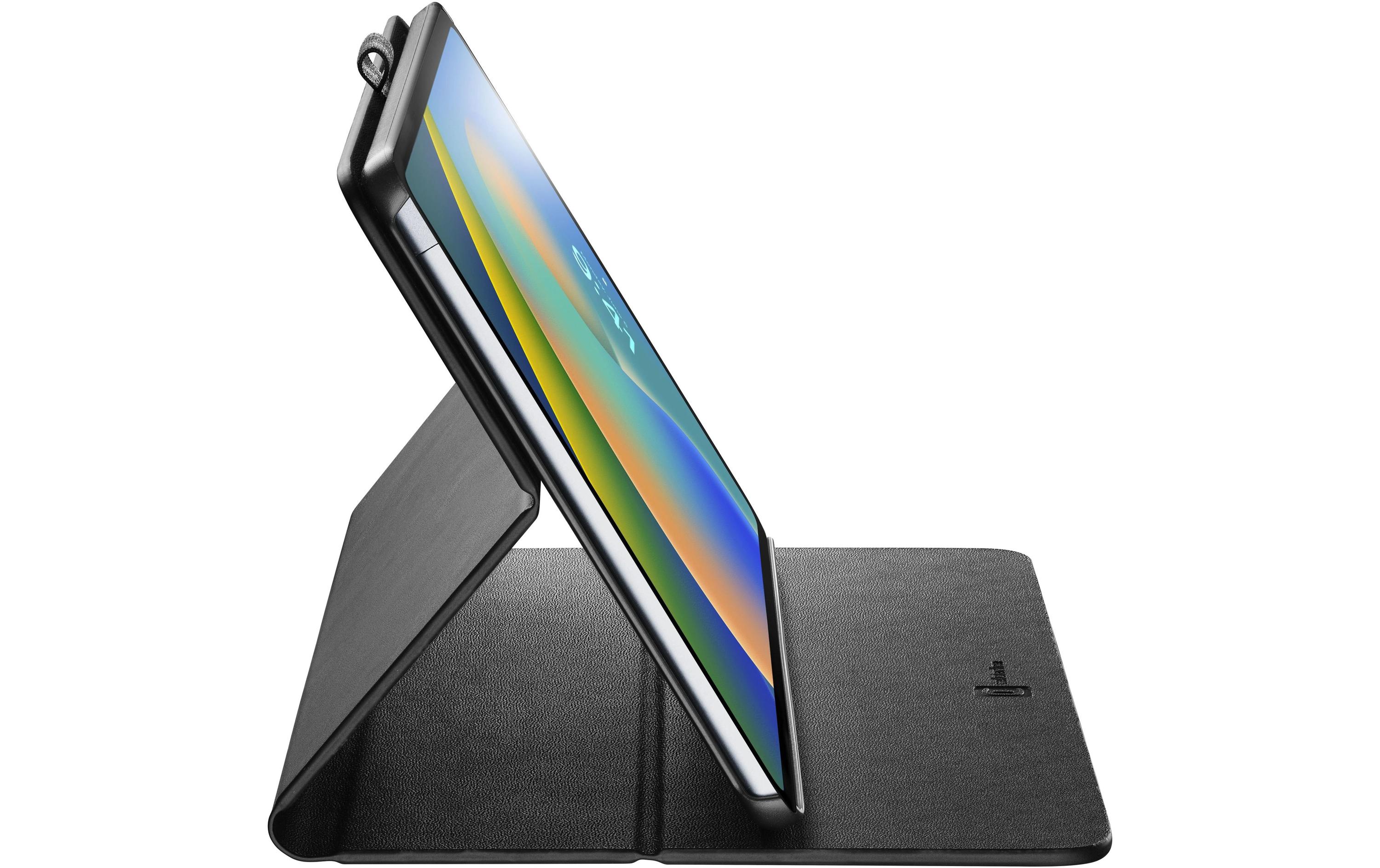 Cellular Line Tablet Book Cover Folio Case Schwarz