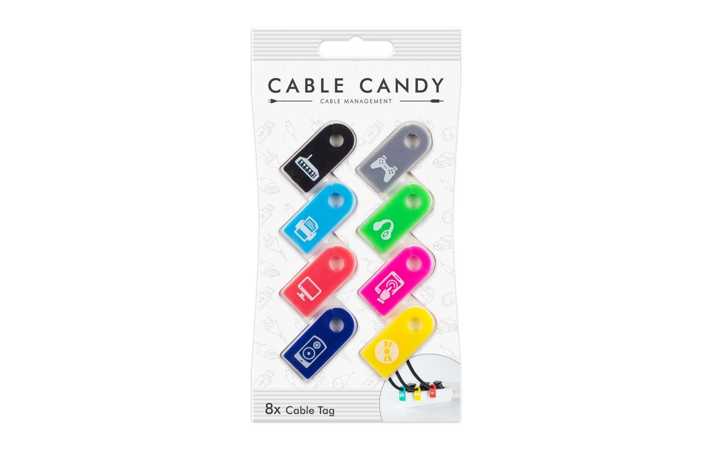 Cable Candy Kabelkennzeichnung Tag Mix 8 Stück