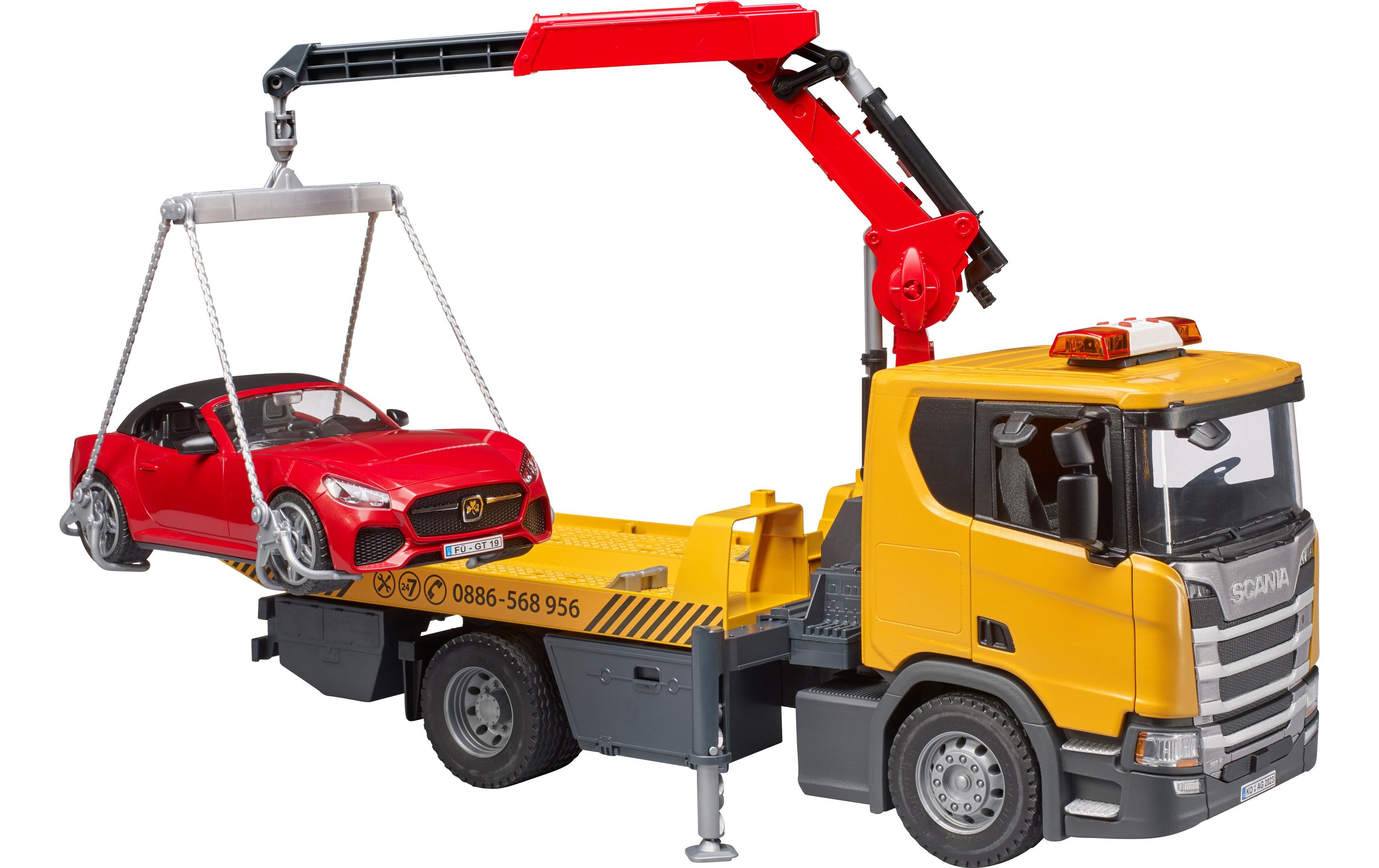 Bruder Spielwaren Logistikfahrzeug Scania Super LKW