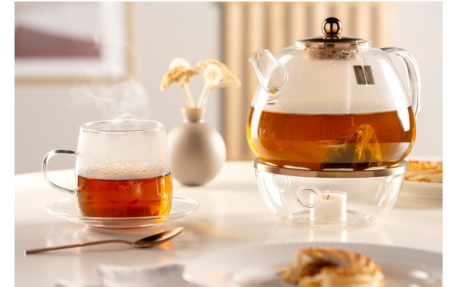 Leonardo Teekanne Tè per te 1.5 l, Transparent