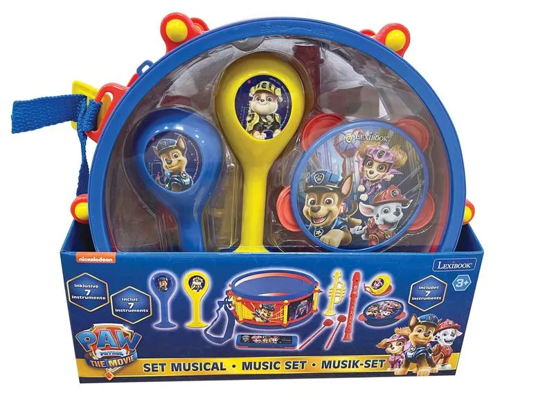 Lexibook Musikinstrument Paw Patrol 7-teiliges Musikset Lexibook Musikinstrument Paw Patrol 7-teiliges Musikset