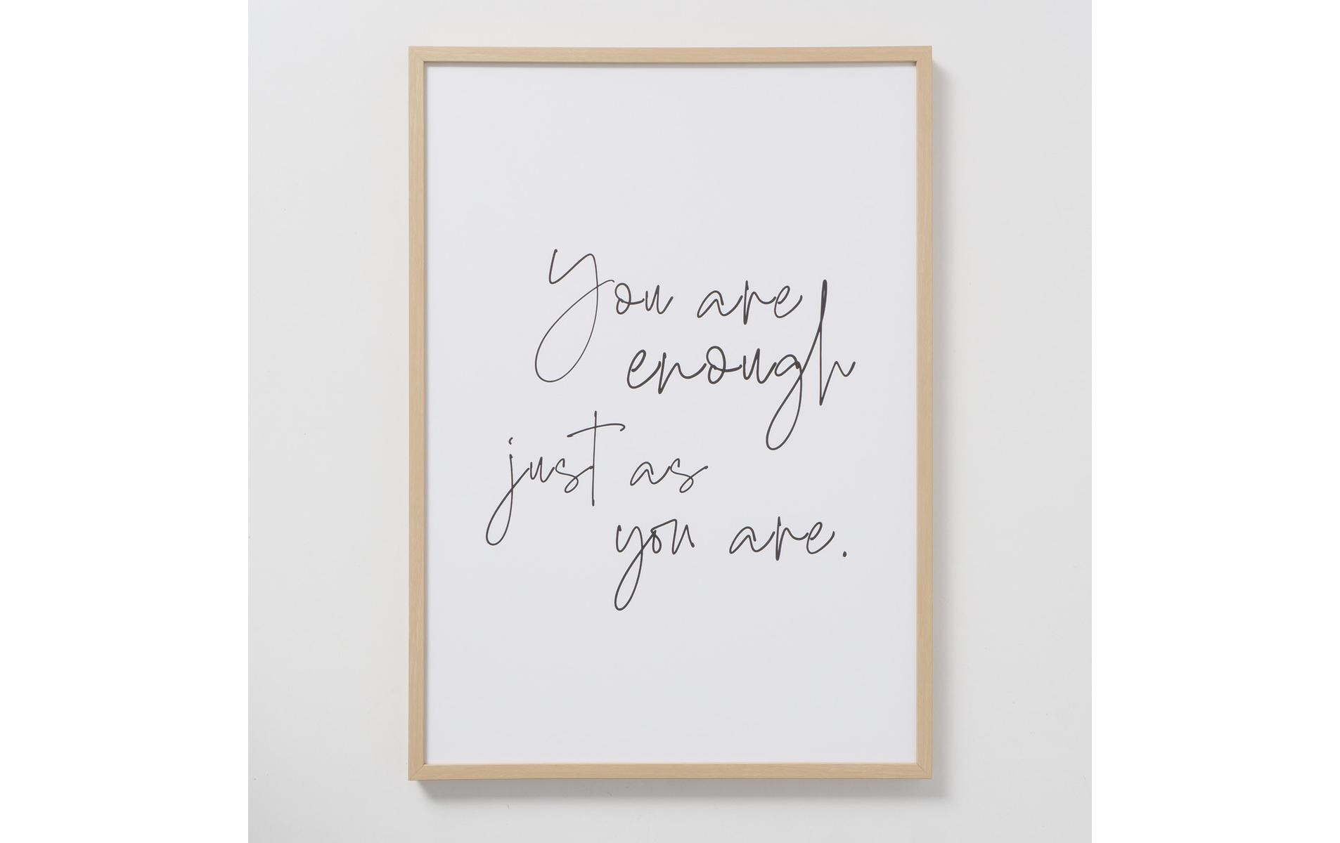 Boltze Poster Enough 50 cm x 70 cm, Pappel