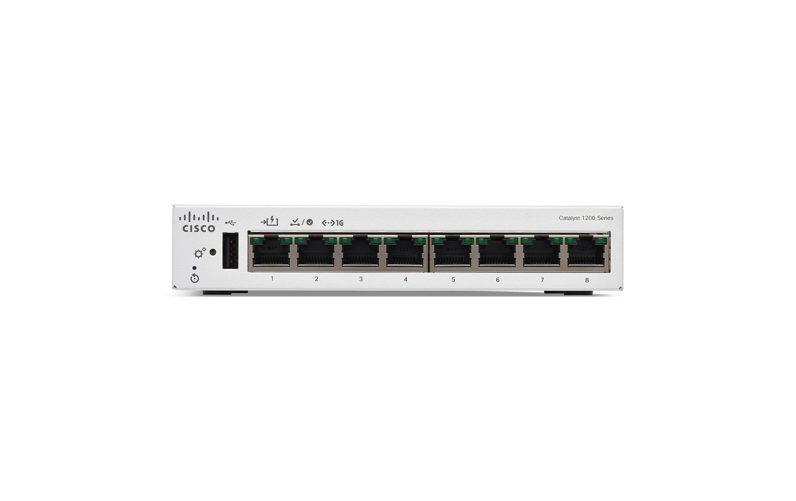 Cisco Switch Catalyst C1200-8T-D 8 Port Cisco Switch Catalyst C1200-8T-D 8 Port