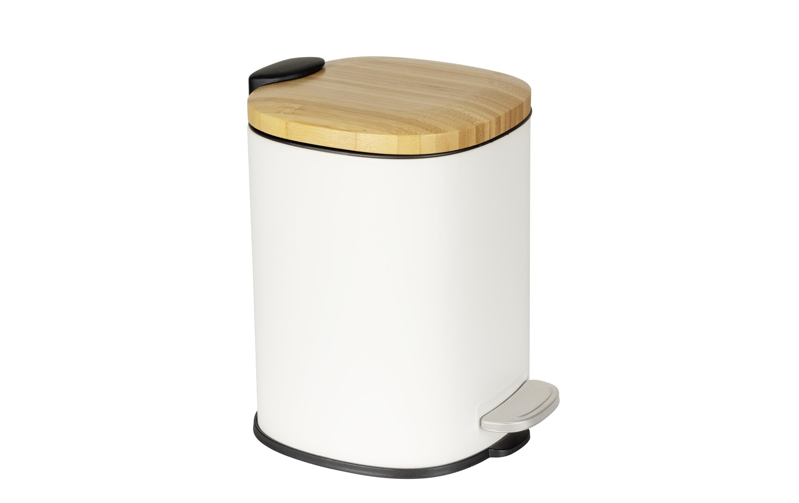 Wenko Treteimer Fianema 3 l, Weiss