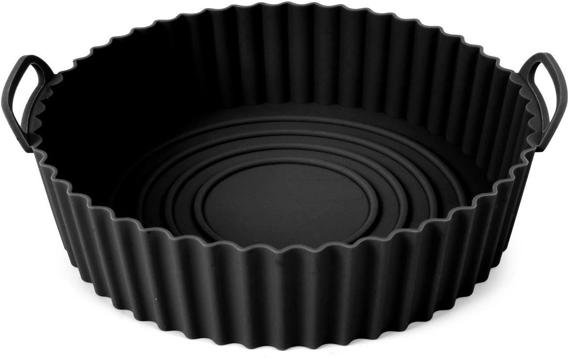KitchBo Silikonform, 20 x 20 x 6.3 cm, Schwarz / Grau