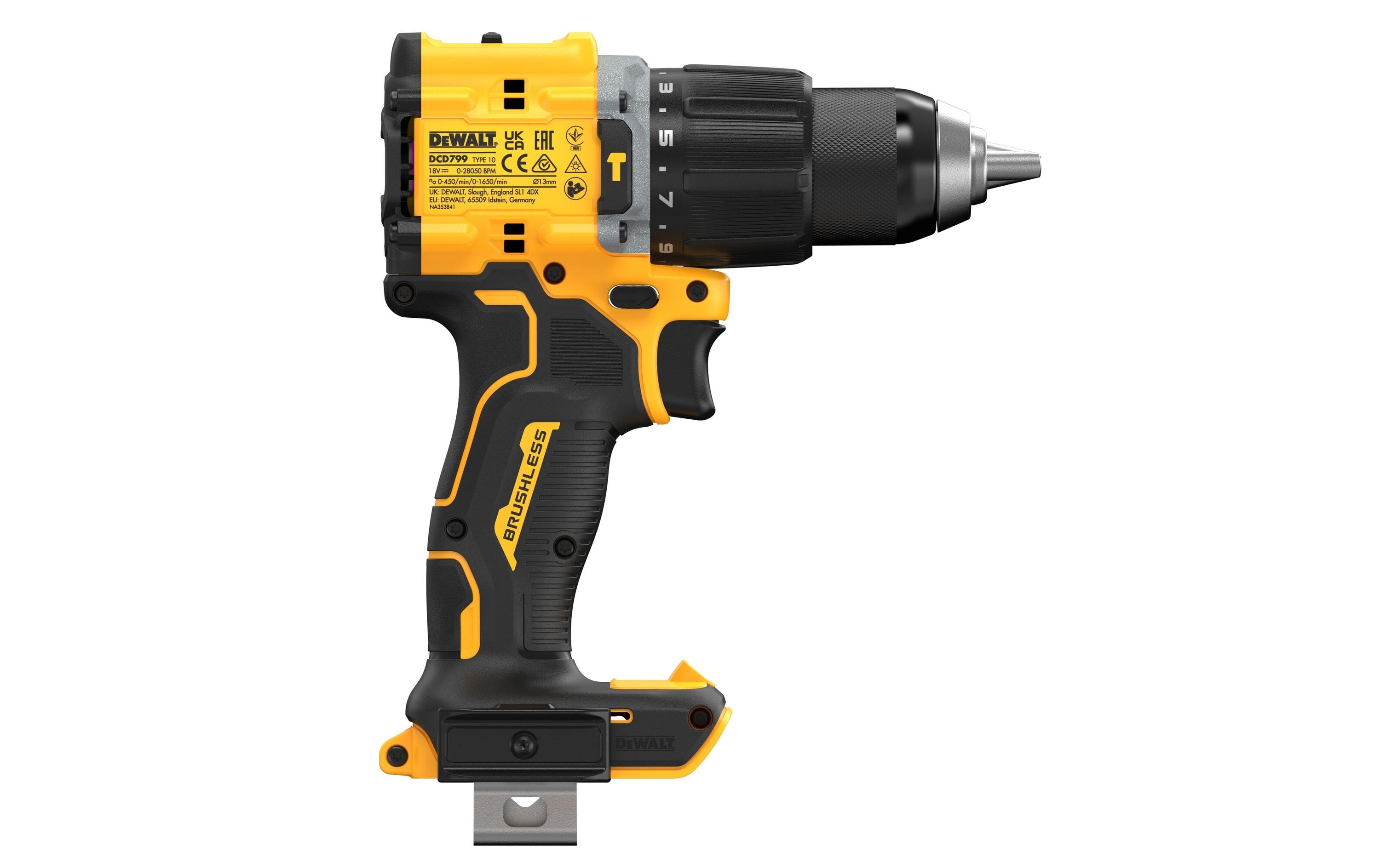 DEWALT Akku-Bohrschrauber 18 V DCD799NT-XJ Ohne Akku