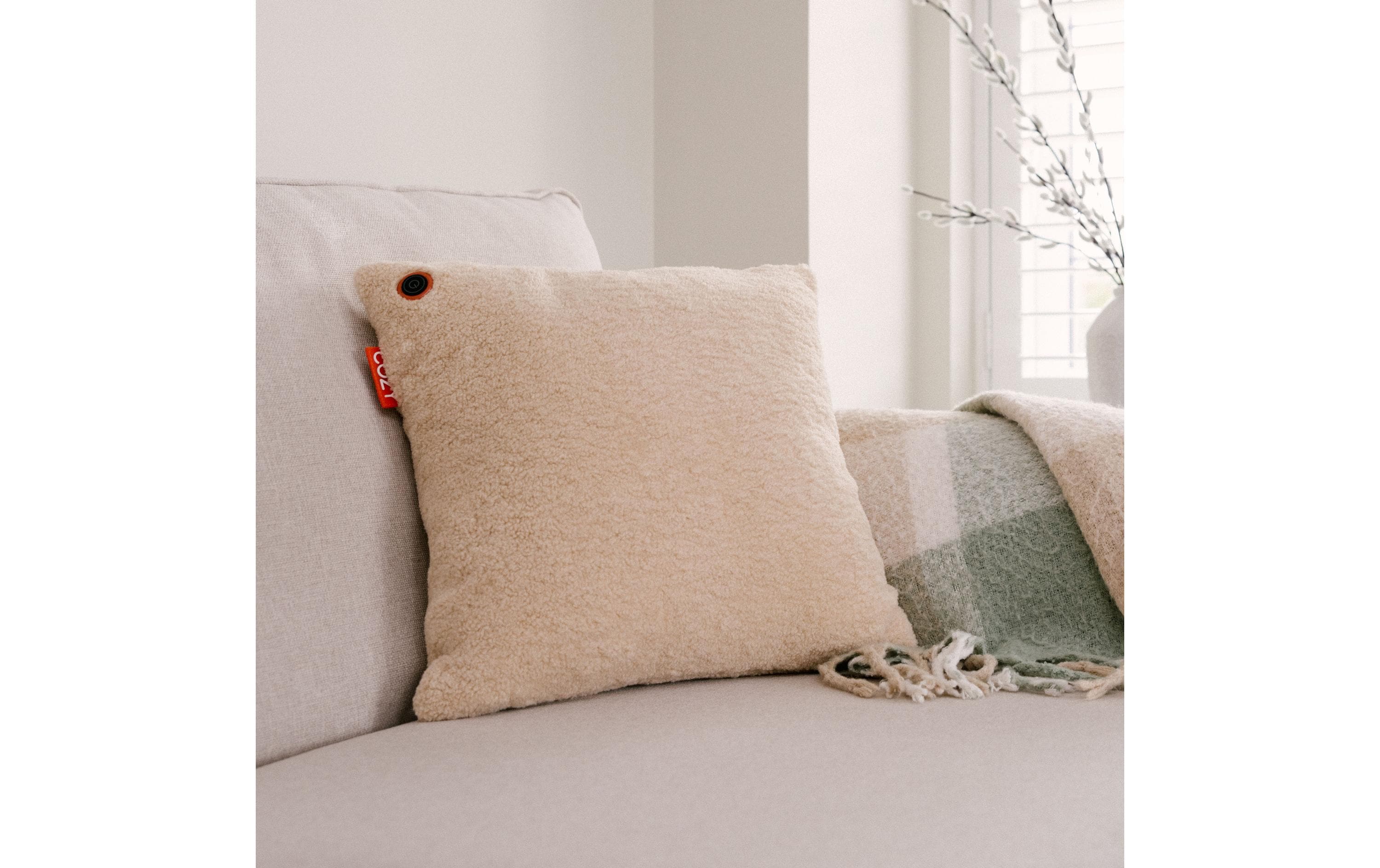 Bodi-Tek Heizkissen Cozy Una Wooly Akkubetrieb, Beige