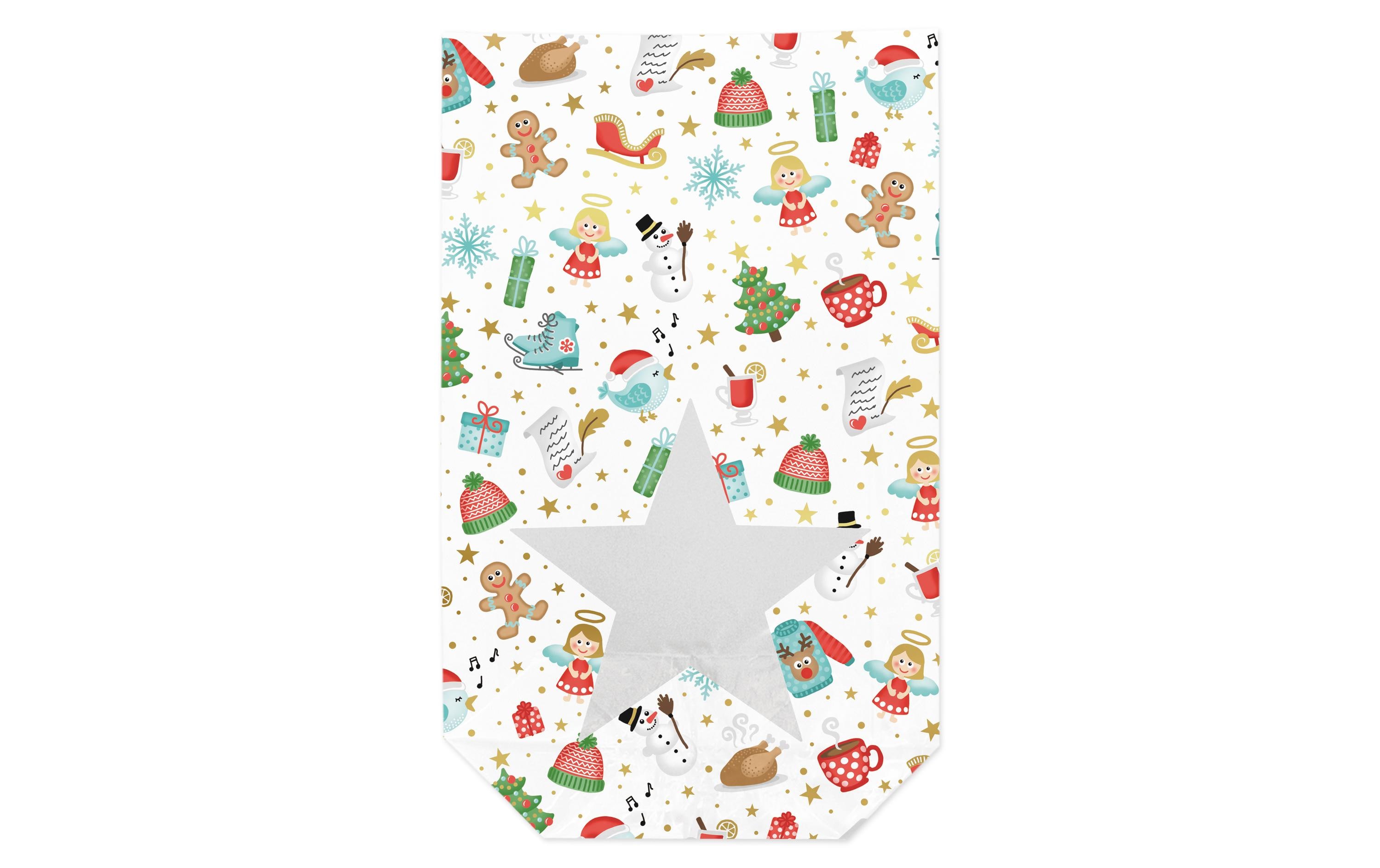 Braun + Company Geschenkbeutel Winterfreuden 10 Stück