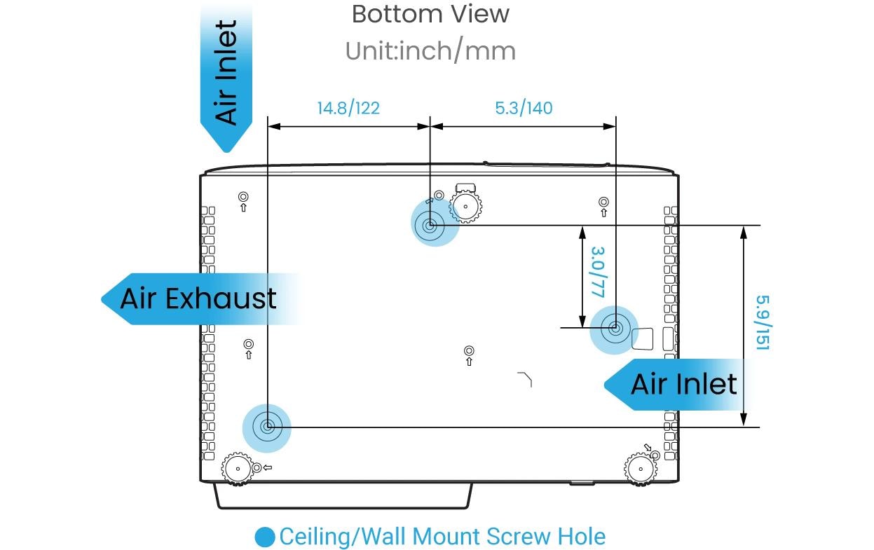 BenQ Kurzdistanzprojektor X500i BenQ Kurzdistanzprojektor X500i