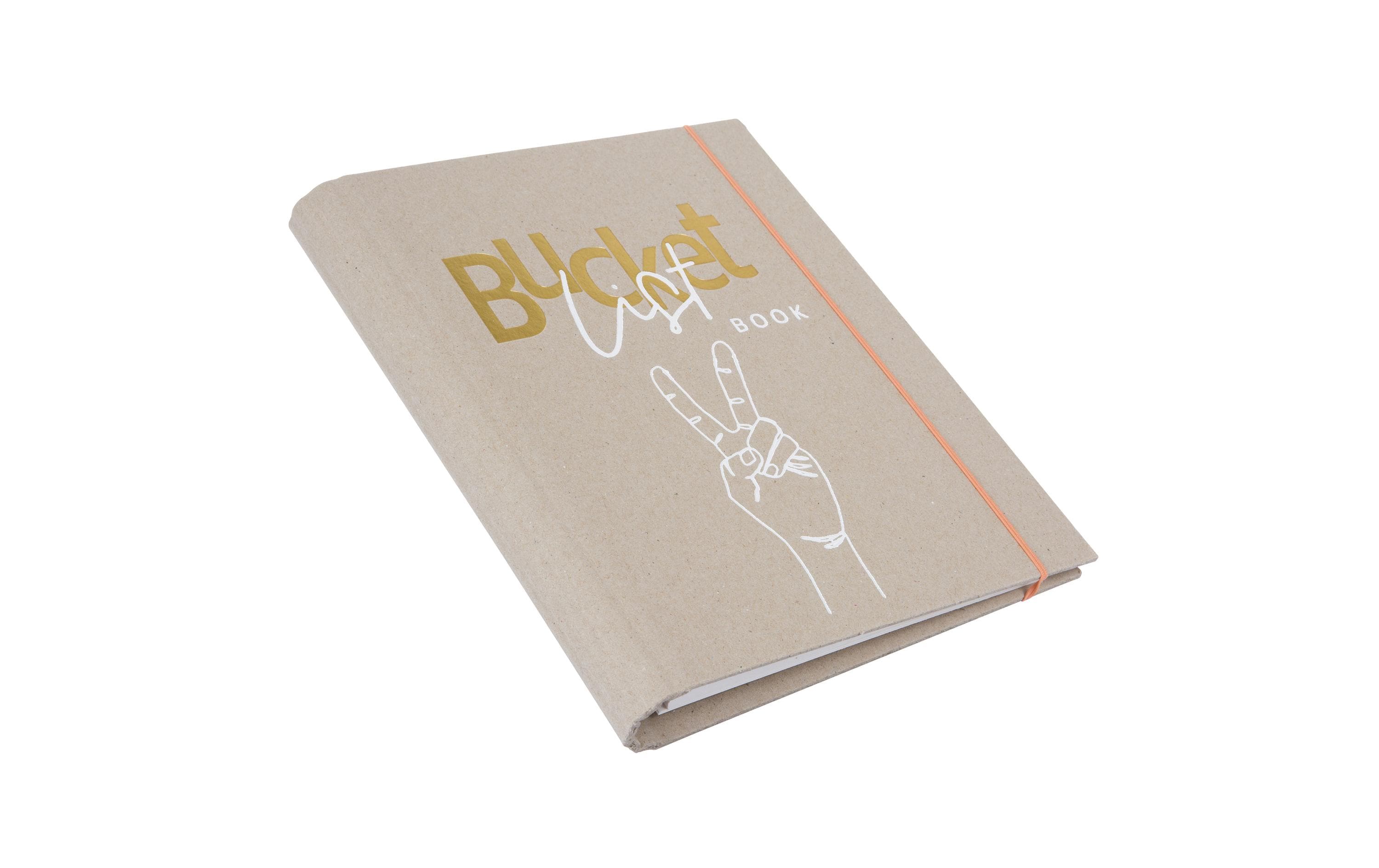 Goldbuch Ringbuch Bucket List Braun